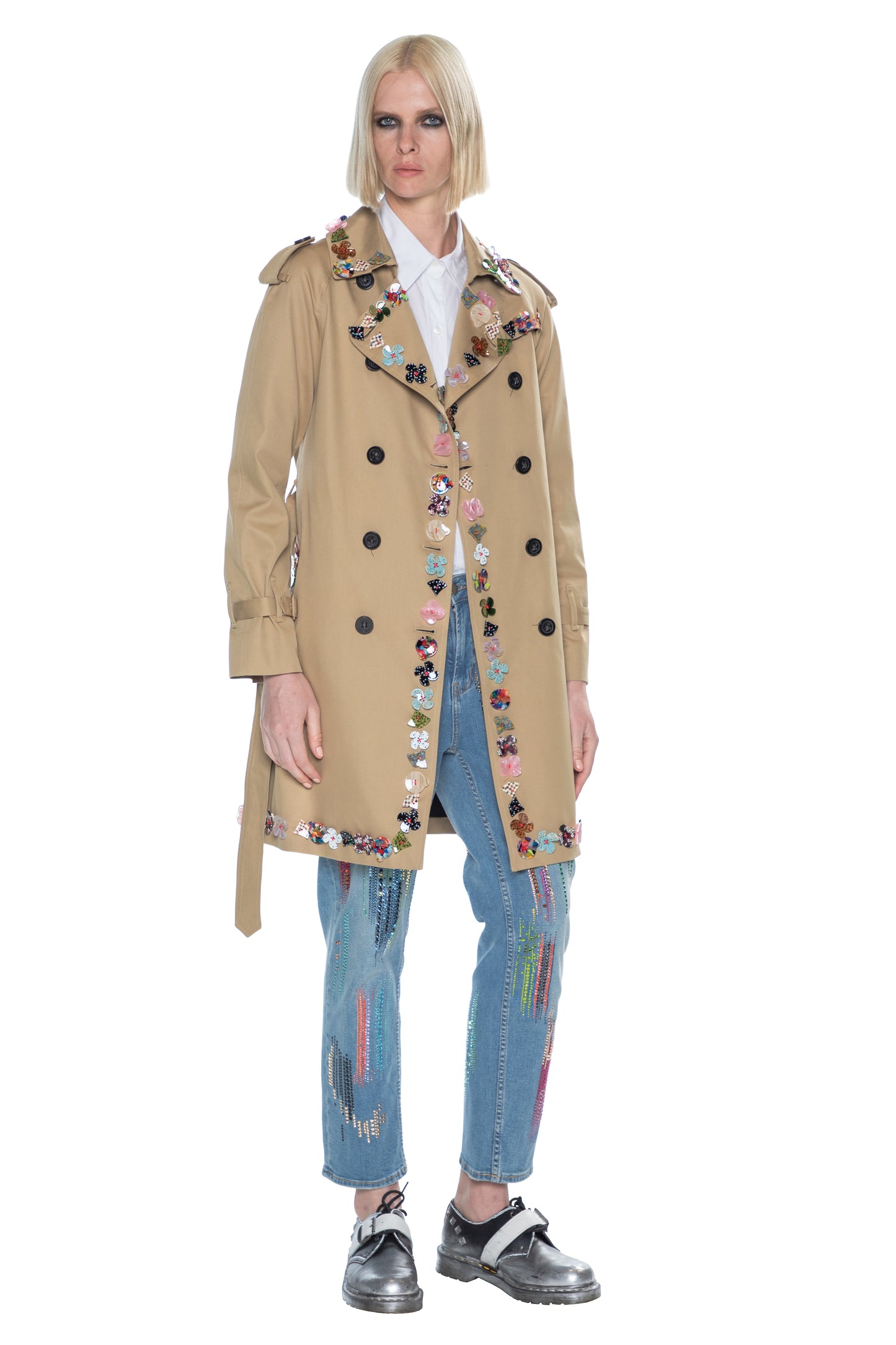'BUTTON TOWN' TRENCH COAT - COATS - Libertine