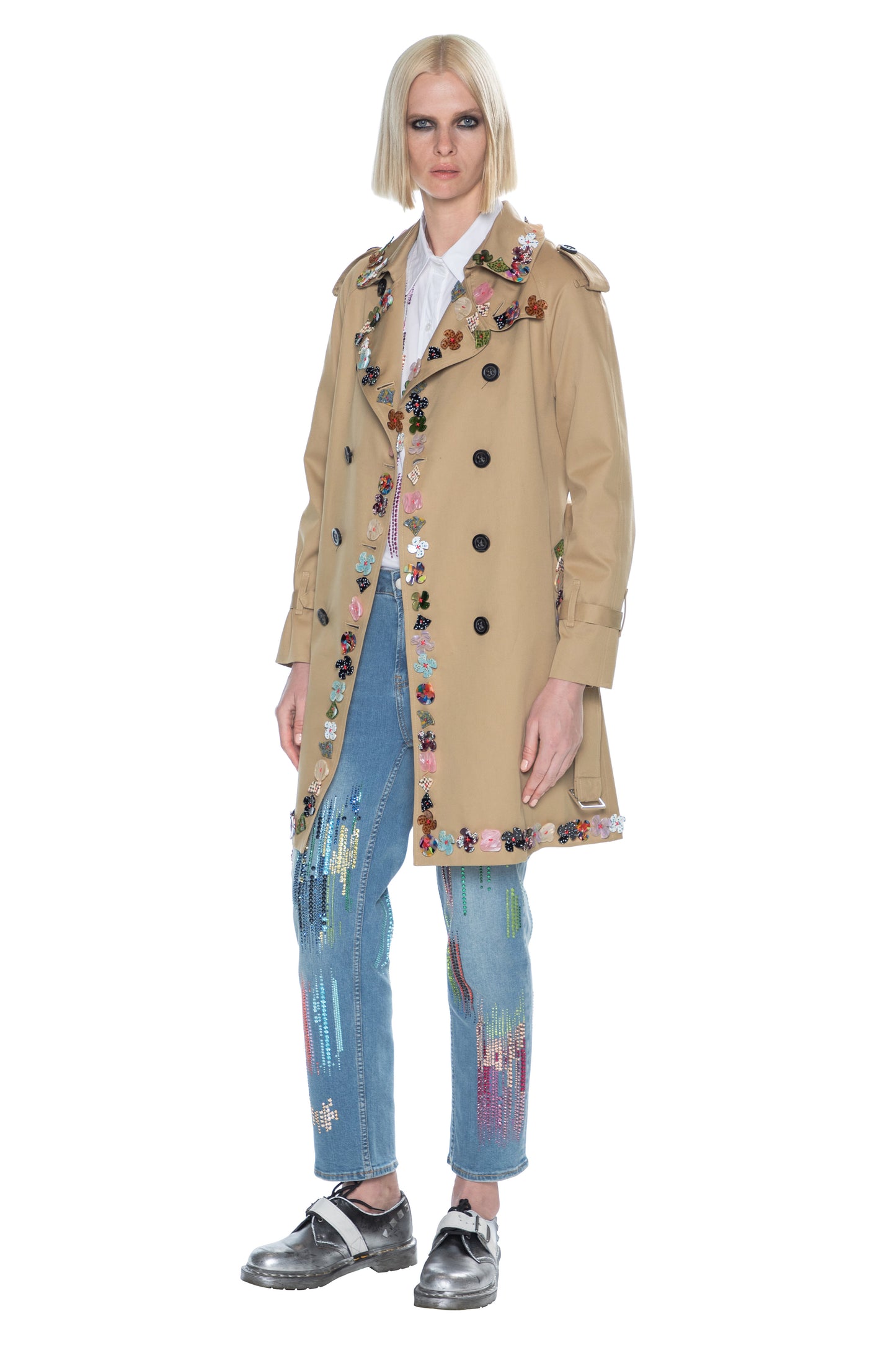 'BUTTON TOWN' TRENCH COAT - COATS - Libertine