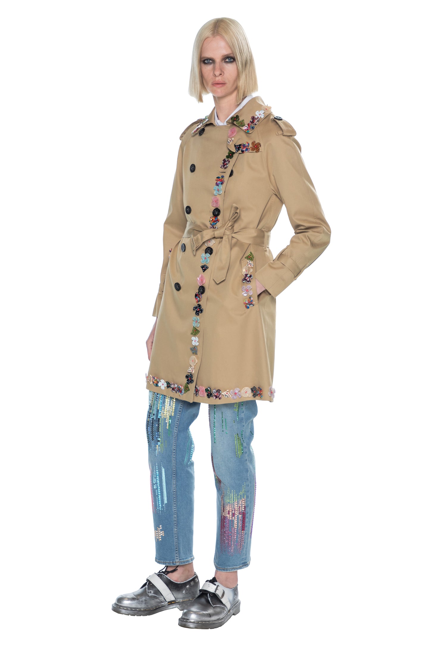 'BUTTON TOWN' TRENCH COAT - COATS - Libertine