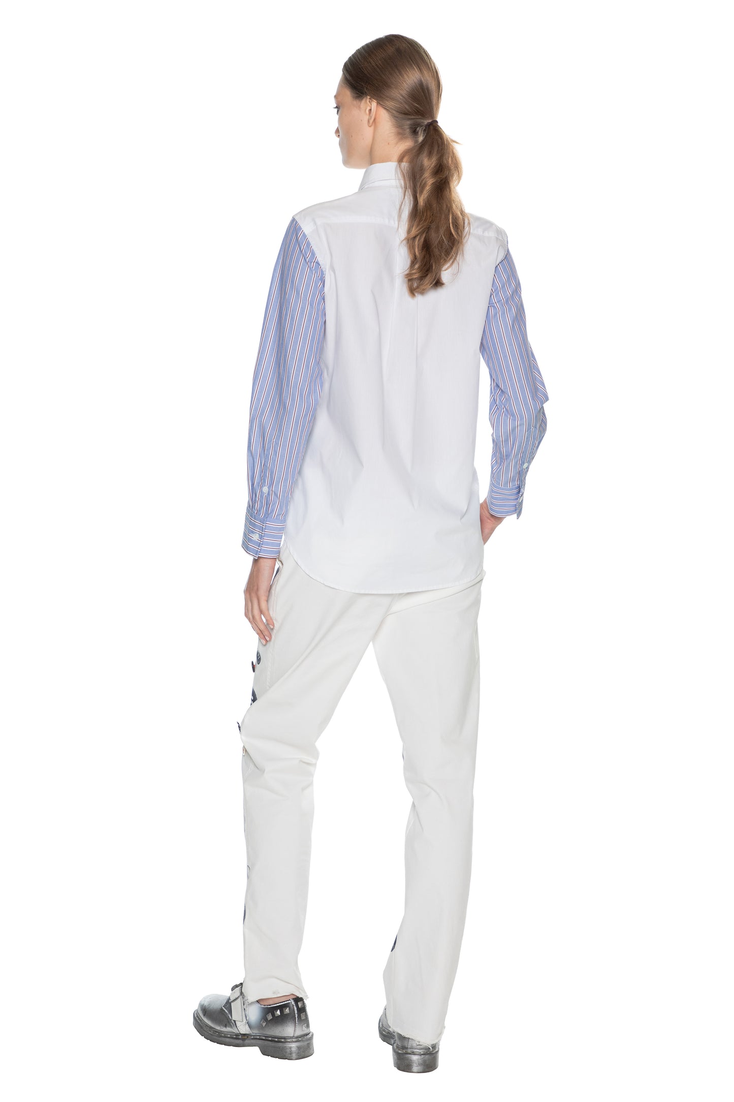 'EXISTENTIAL BUTTONS' CLASSIC SHIRT - - Libertine