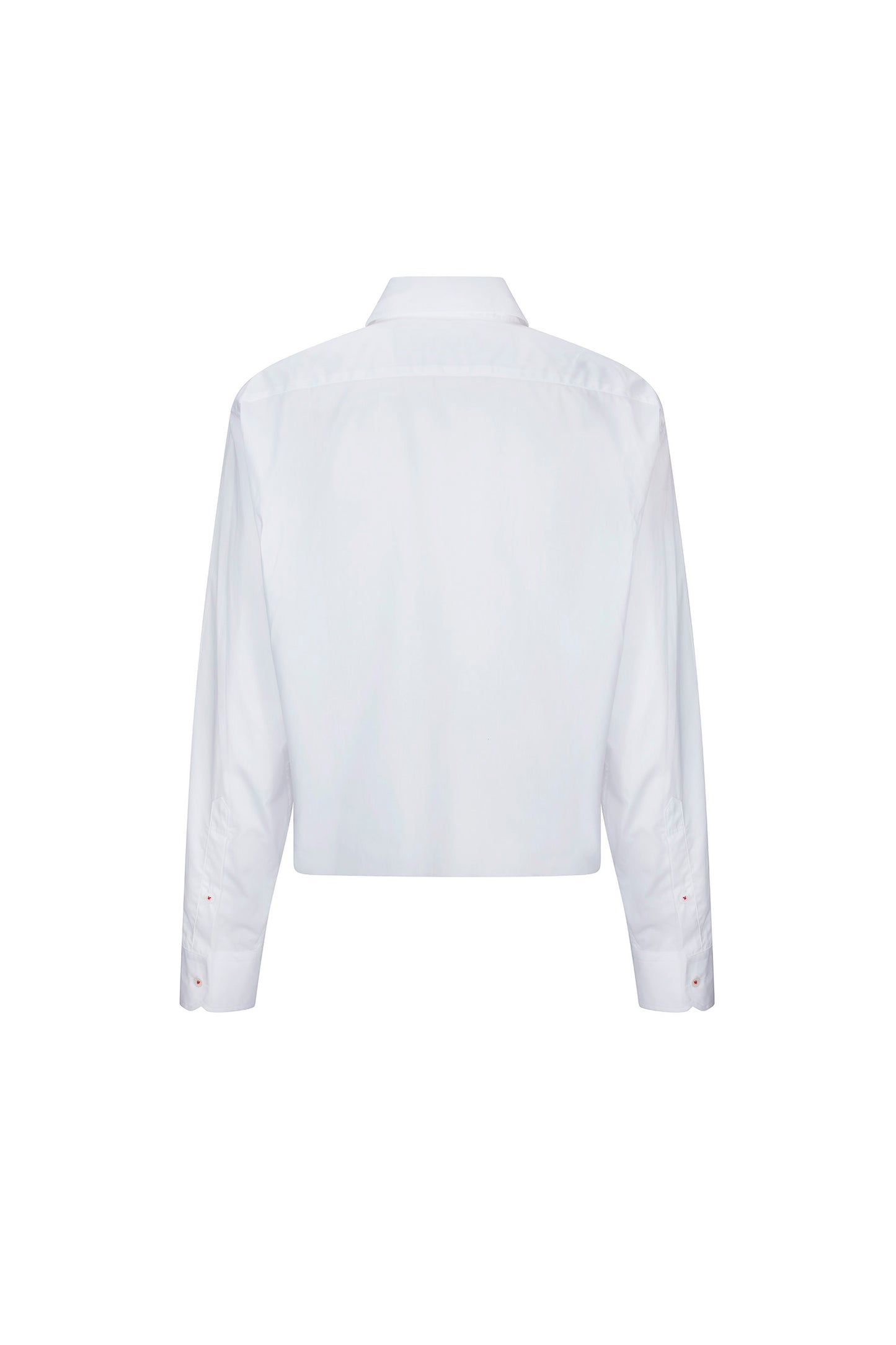 'SKETCHY' CROPPED CLASSIC SHIRT - - Libertine
