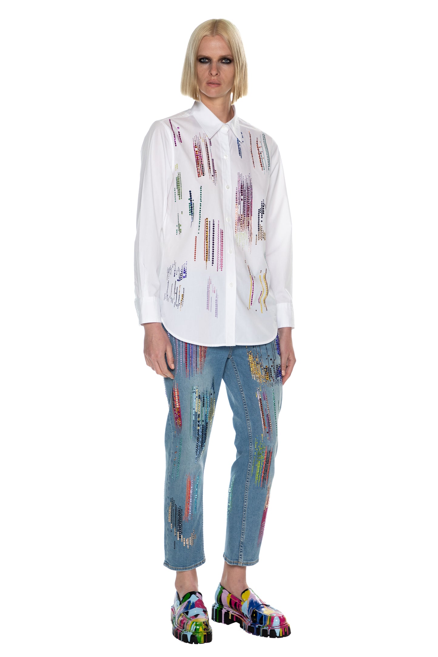 'FWB CRYSTAL' NEW CLASSIC SHIRT - - Libertine