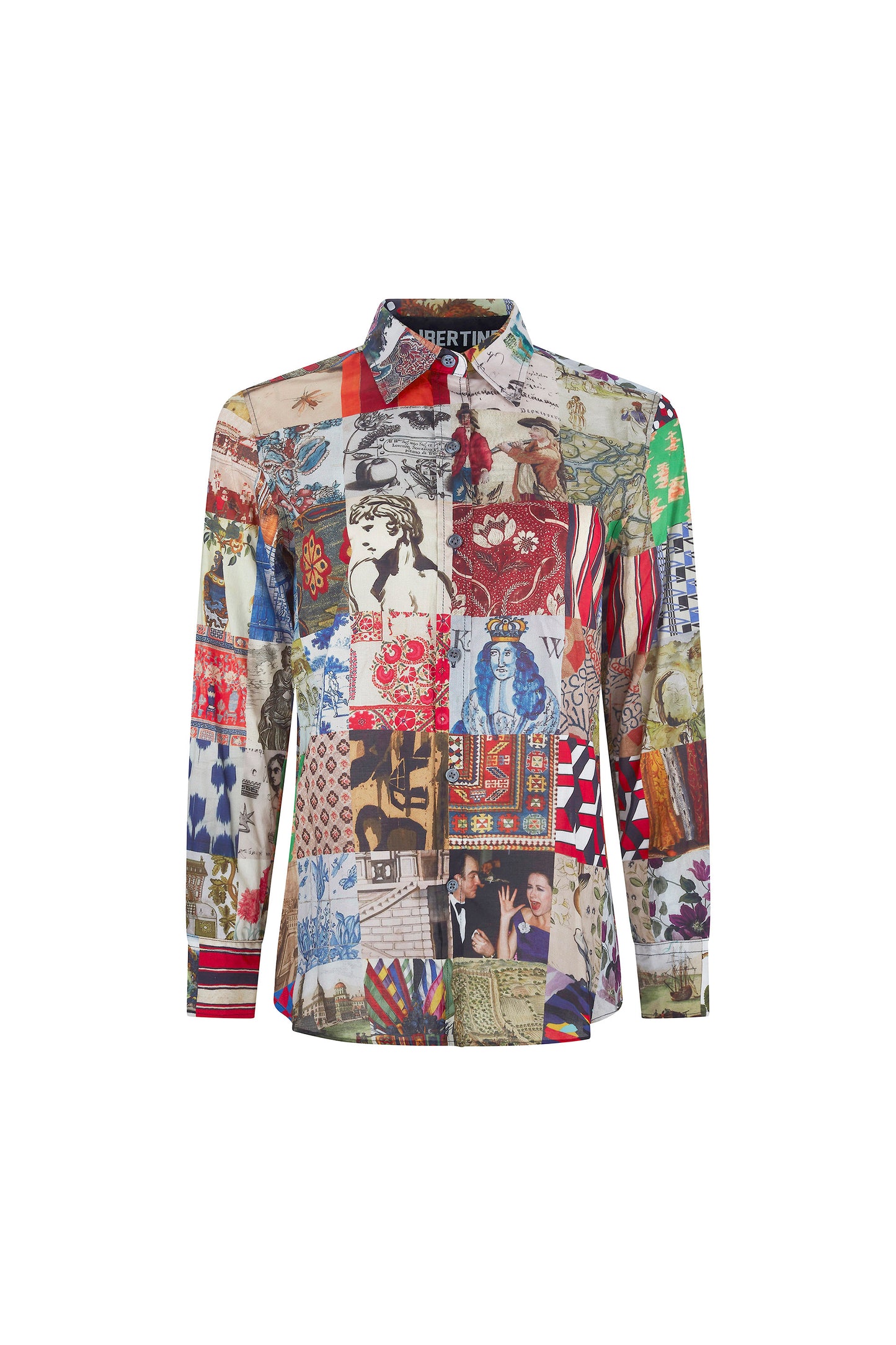 'BLOOMSBURY COLLAGE' NEW CLASSIC SHIRT - CLASSIC SHIRTS - Libertine