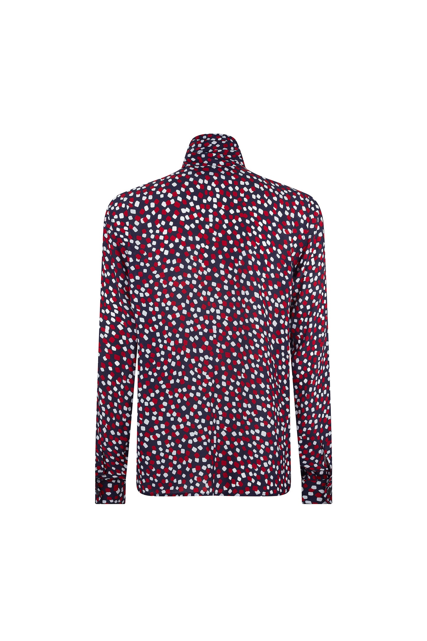 'CONFETTI' SLIM KEITH TIE BLOUSE - TOPS - Libertine