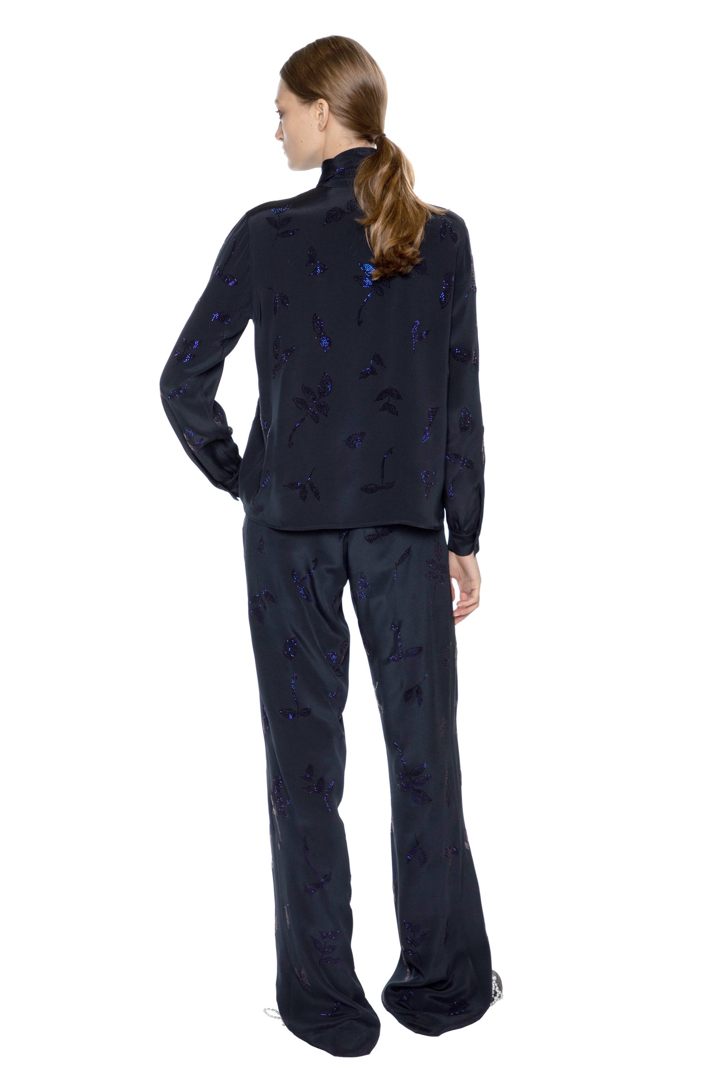 'KIND OF BLUE' BAGGY TROUSERS - - Libertine