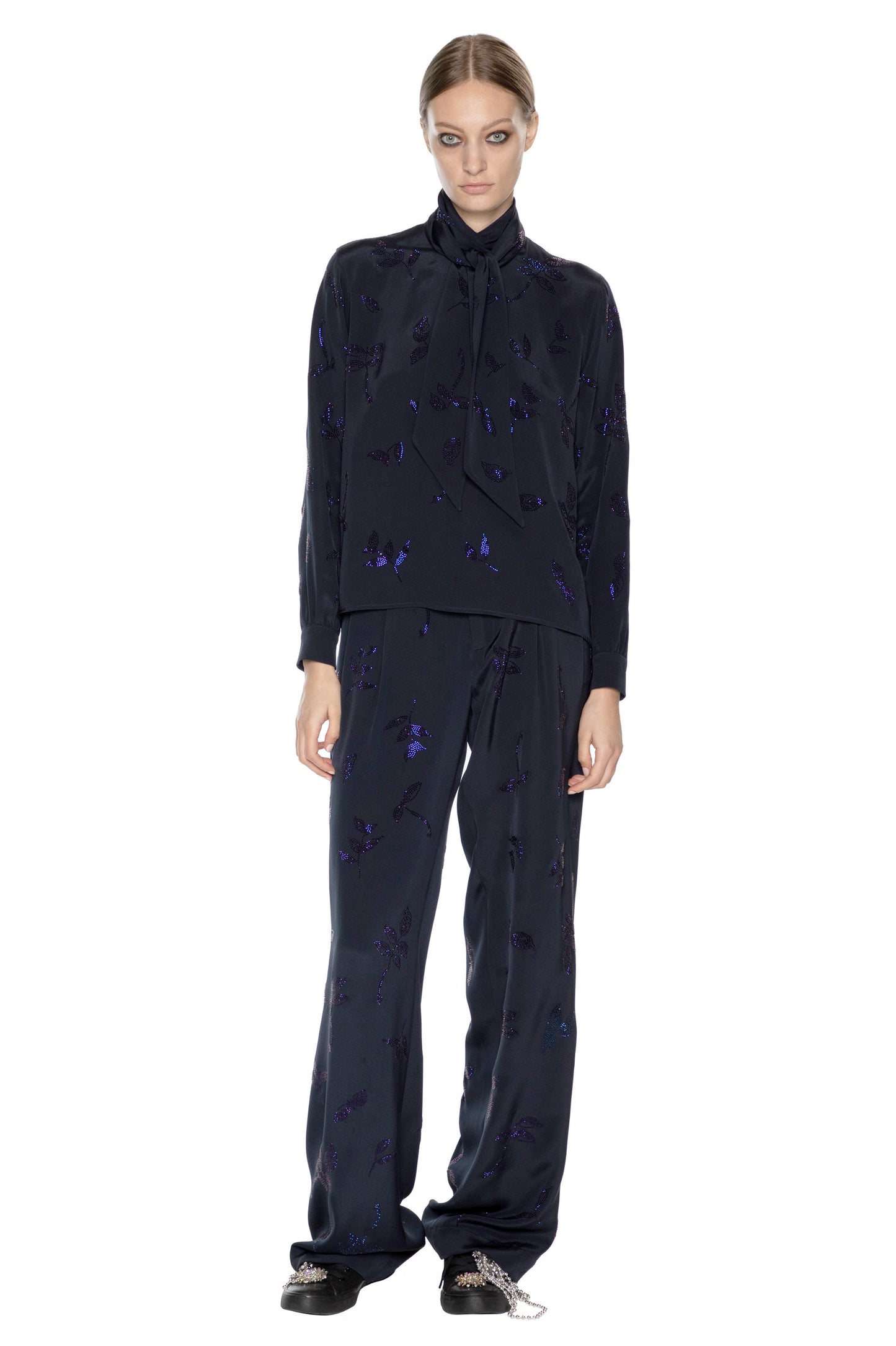 'KIND OF BLUE' BAGGY TROUSERS - - Libertine