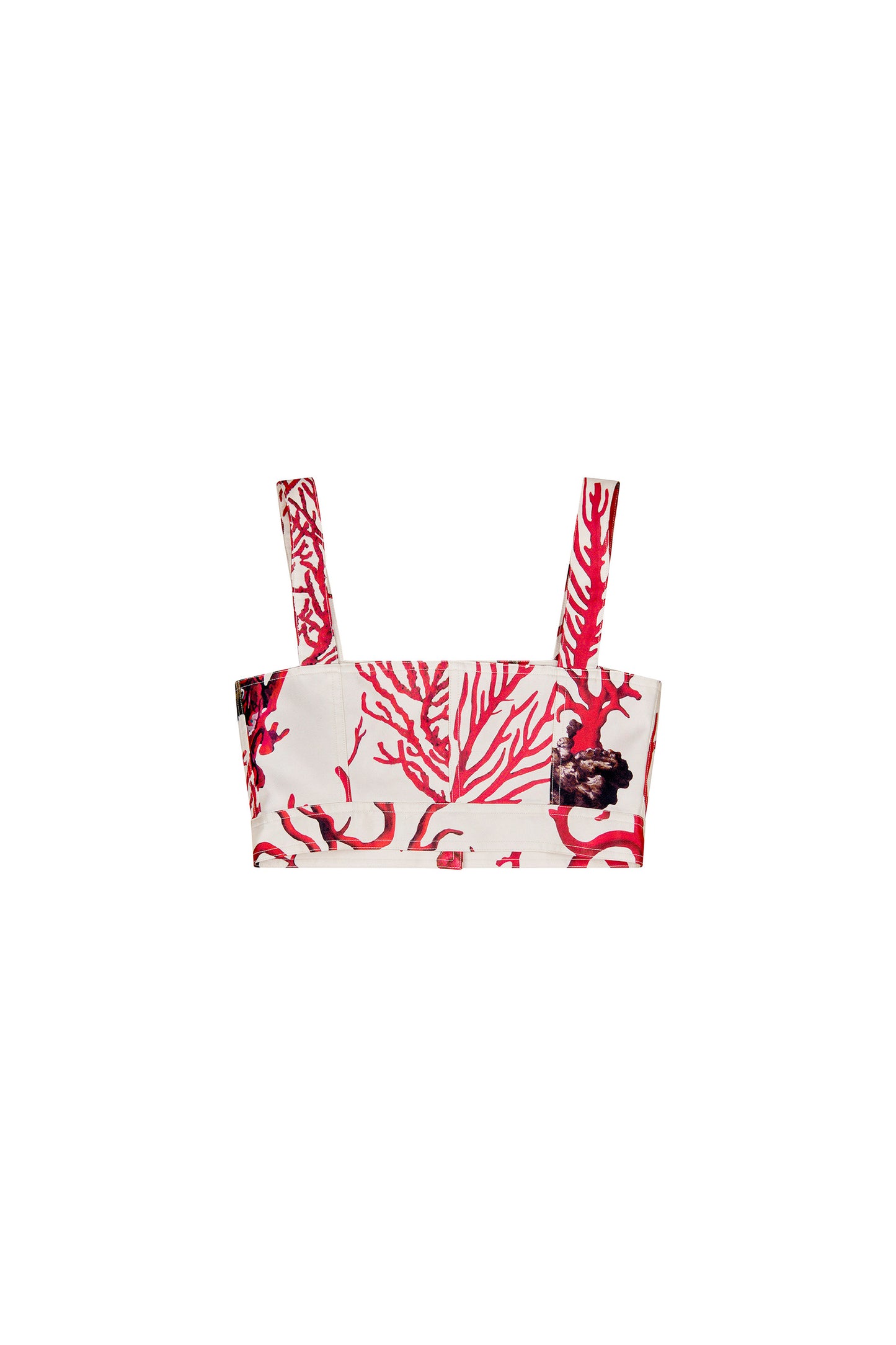 'VENETIAN CORAL' SAINT TROPEZ TOP - - Libertine