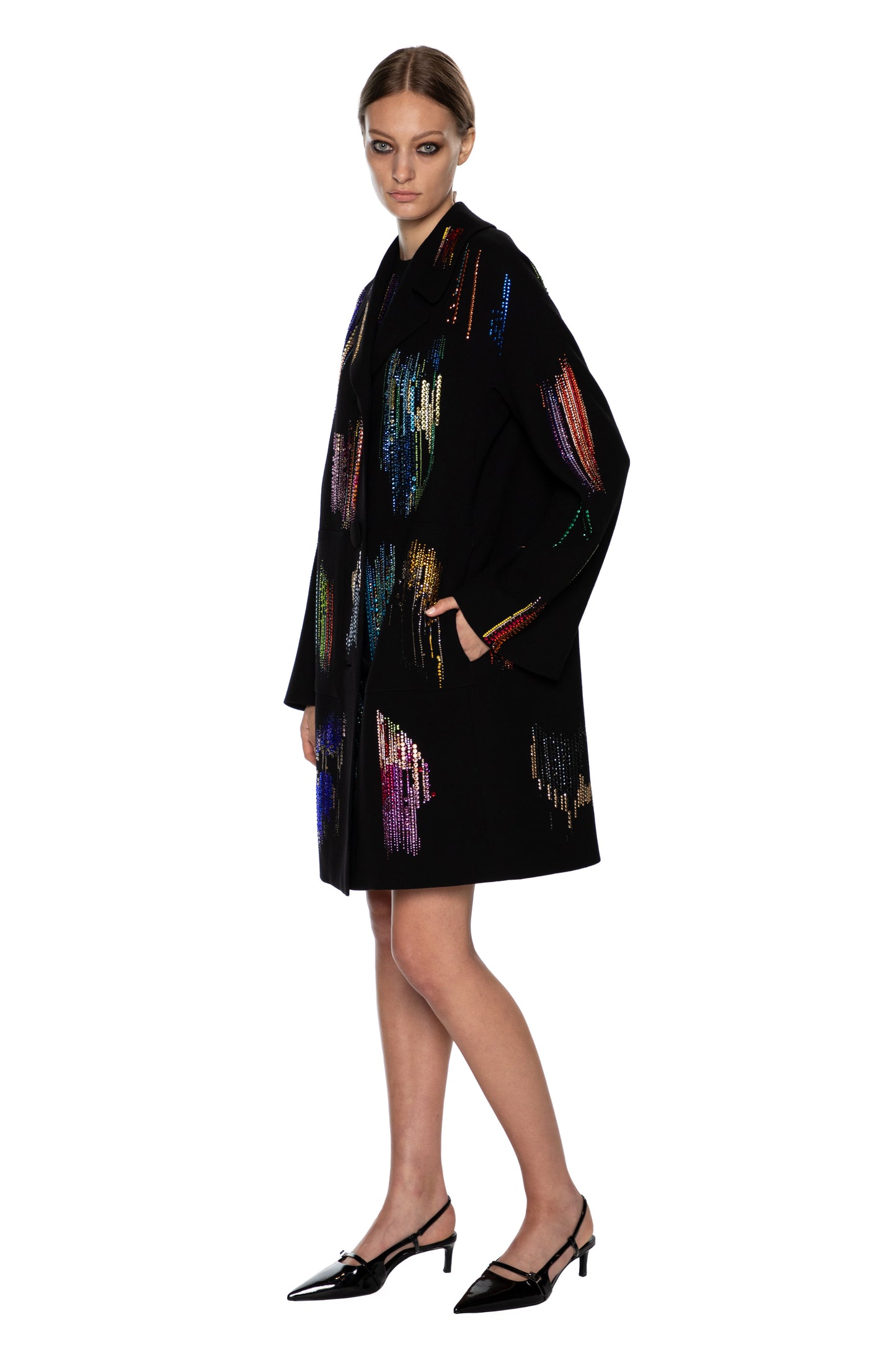 'FWB CRYSTAL' L/S PATCH POCKET COAT - - Libertine