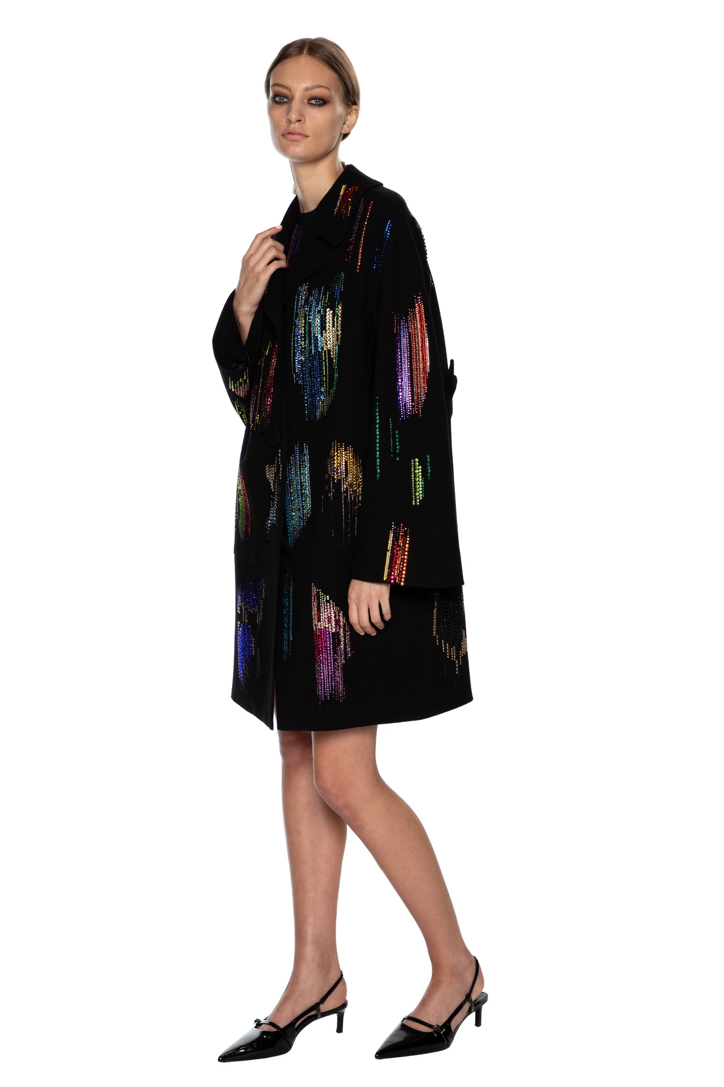 'FWB CRYSTAL' L/S PATCH POCKET COAT - - Libertine