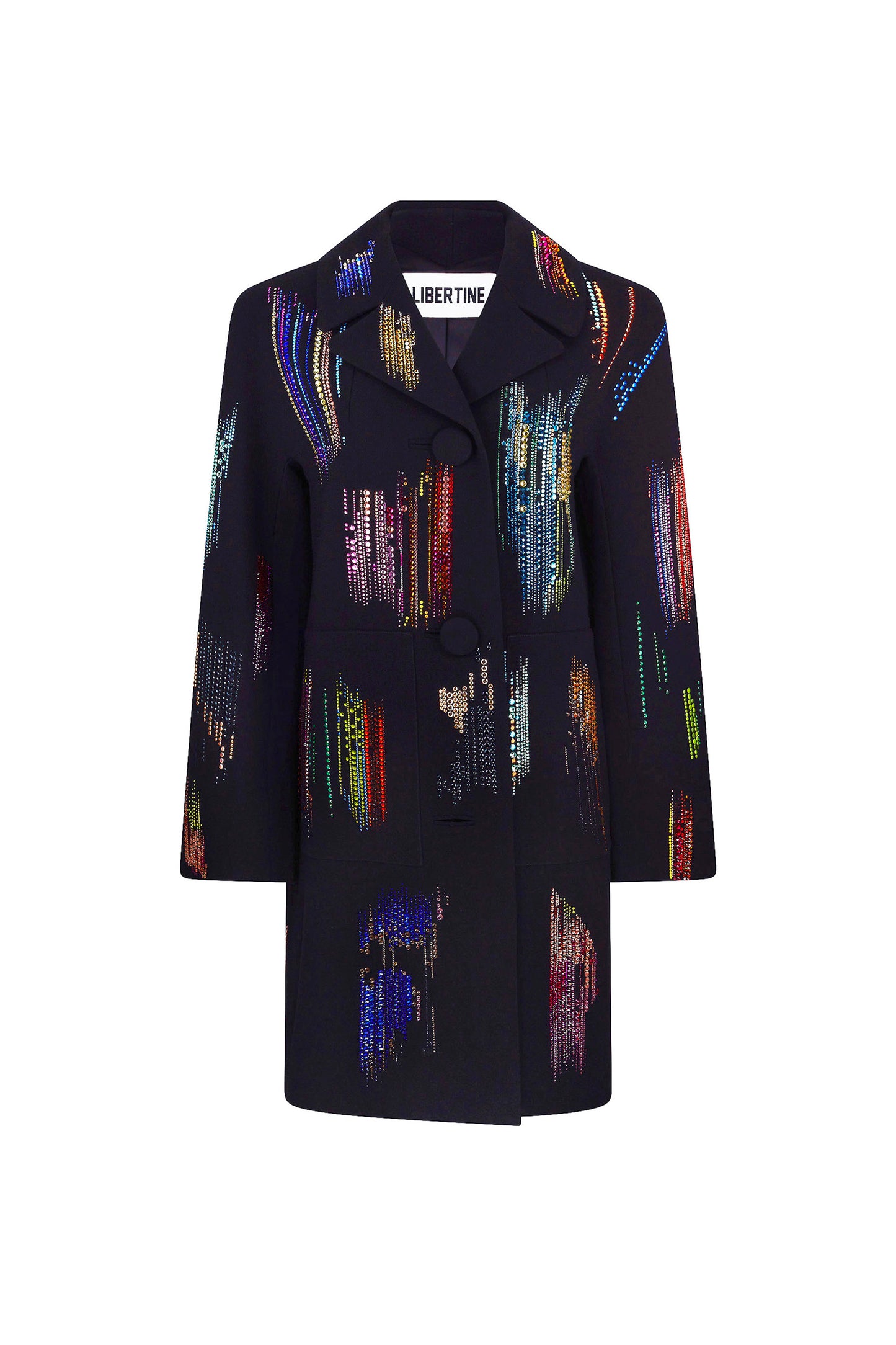 'FWB CRYSTAL' L/S PATCH POCKET COAT - - Libertine