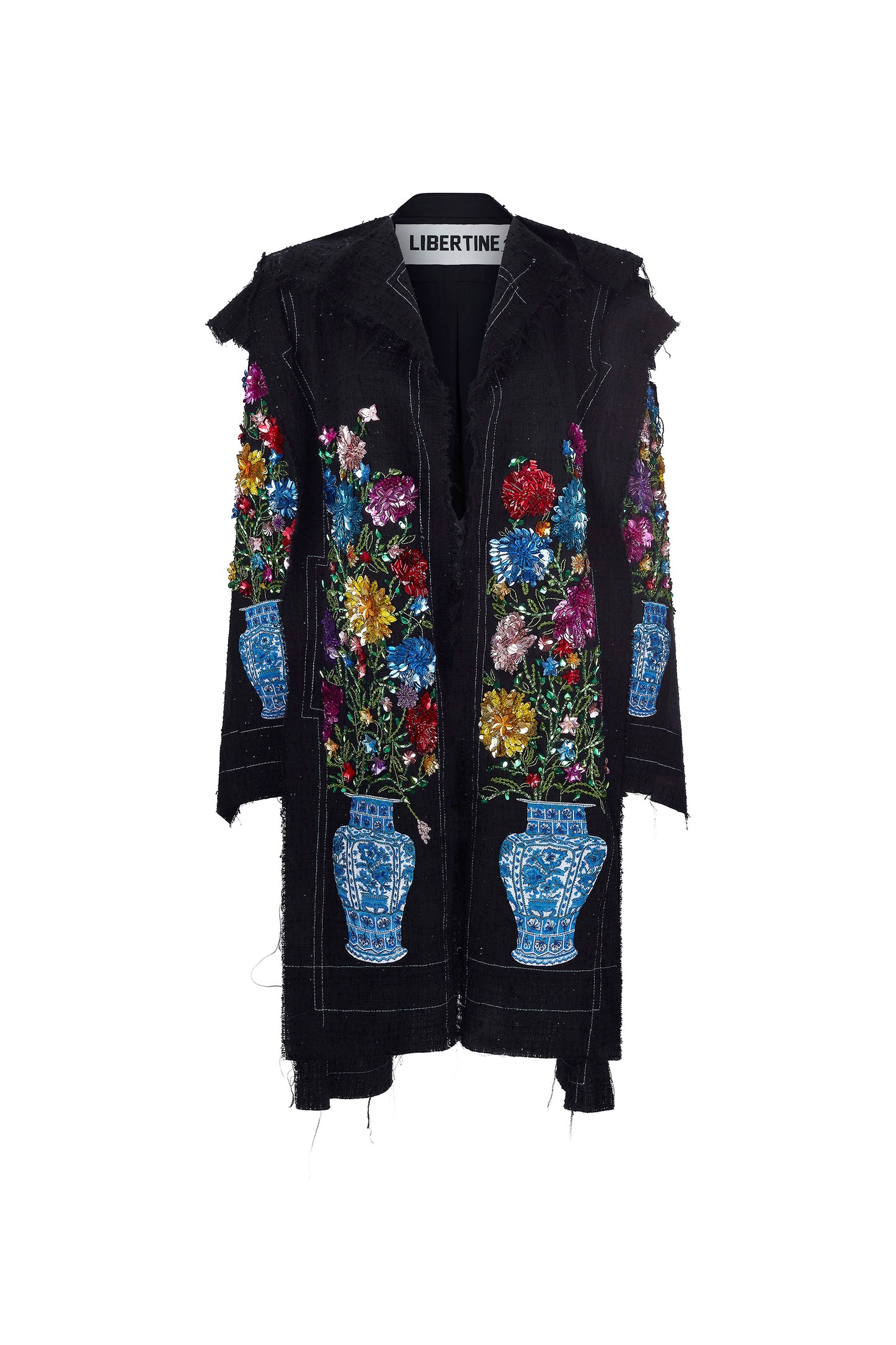 'MULTI GARDEN' DECONSTRUCTED CAPELET - - Libertine