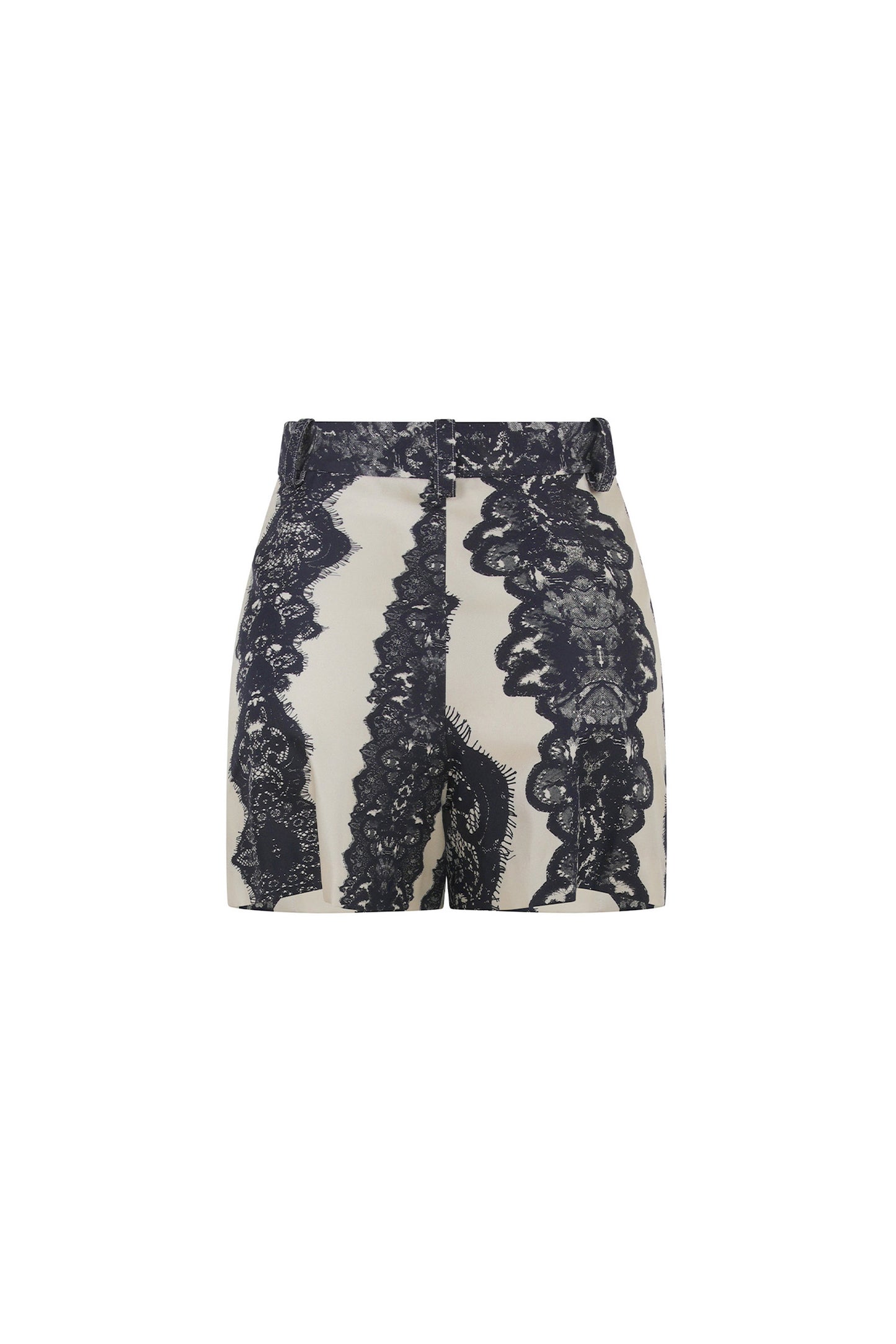'VENETIAN LACE' HIGH WAISTED SHORTS - - Libertine