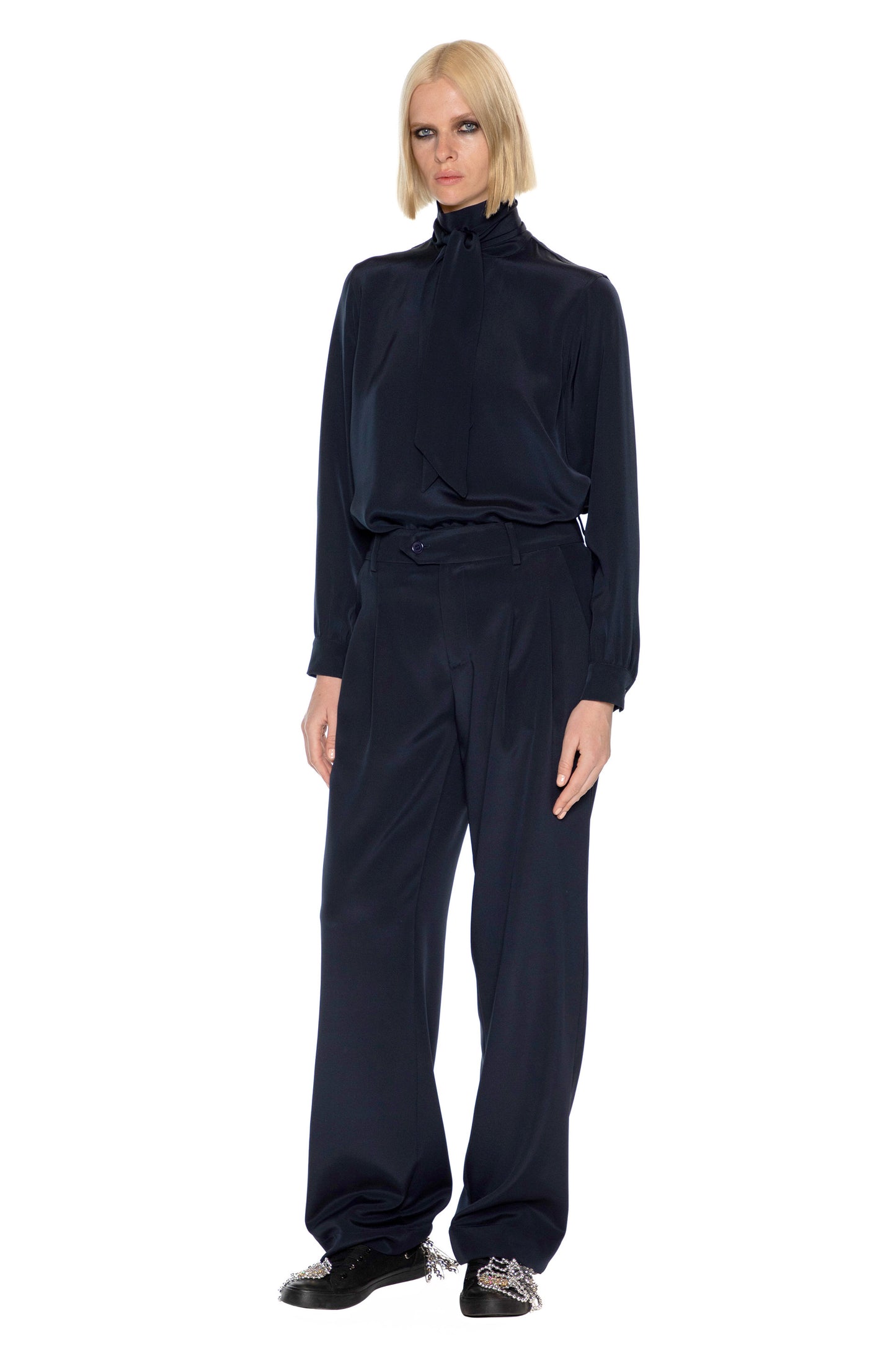 'FRENCH NAVY' BAGGY PANT - - Libertine