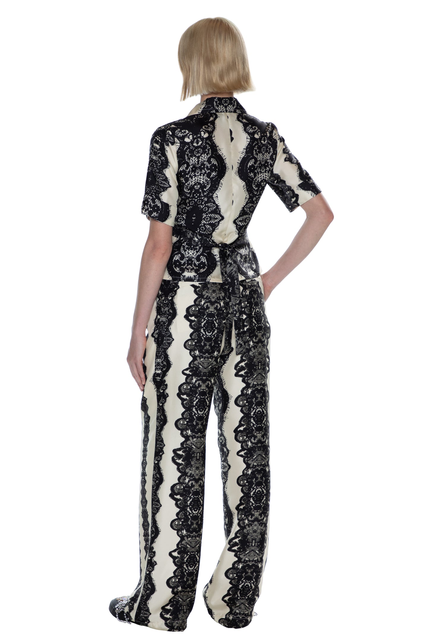 'VENETIAN LACE' JAZZY BLOUSE - - Libertine