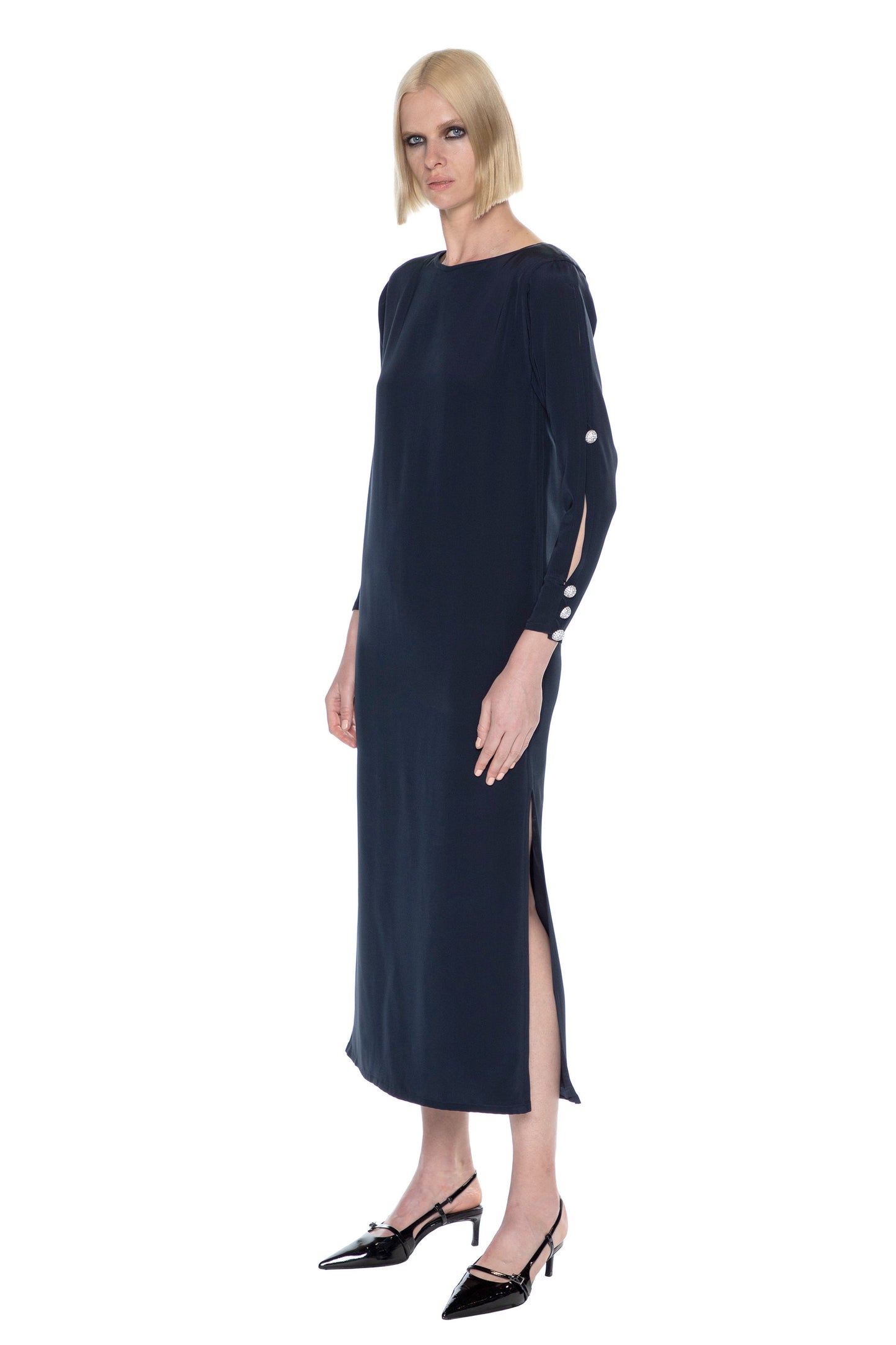 'FRENCH NAVY' AVA DRESS - - Libertine