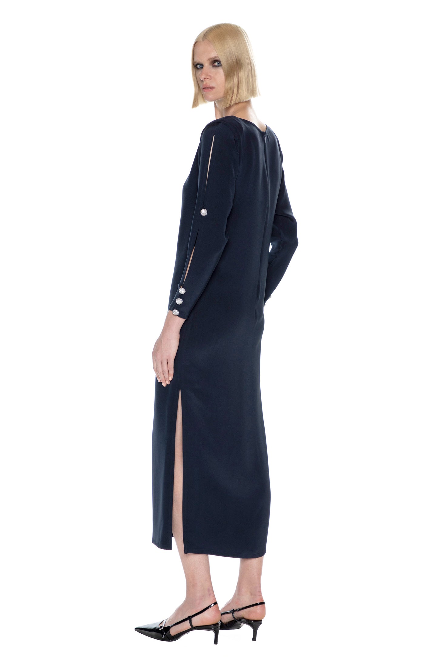 'FRENCH NAVY' AVA DRESS - - Libertine