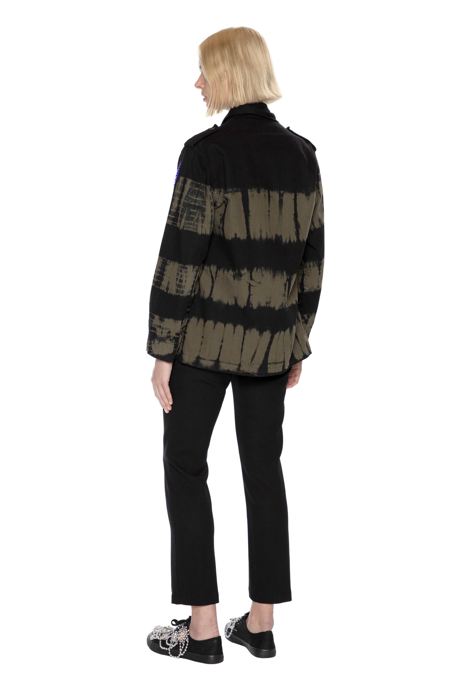 'FWB CRYSTAL' FRENCH MILITARY JACKET - - Libertine