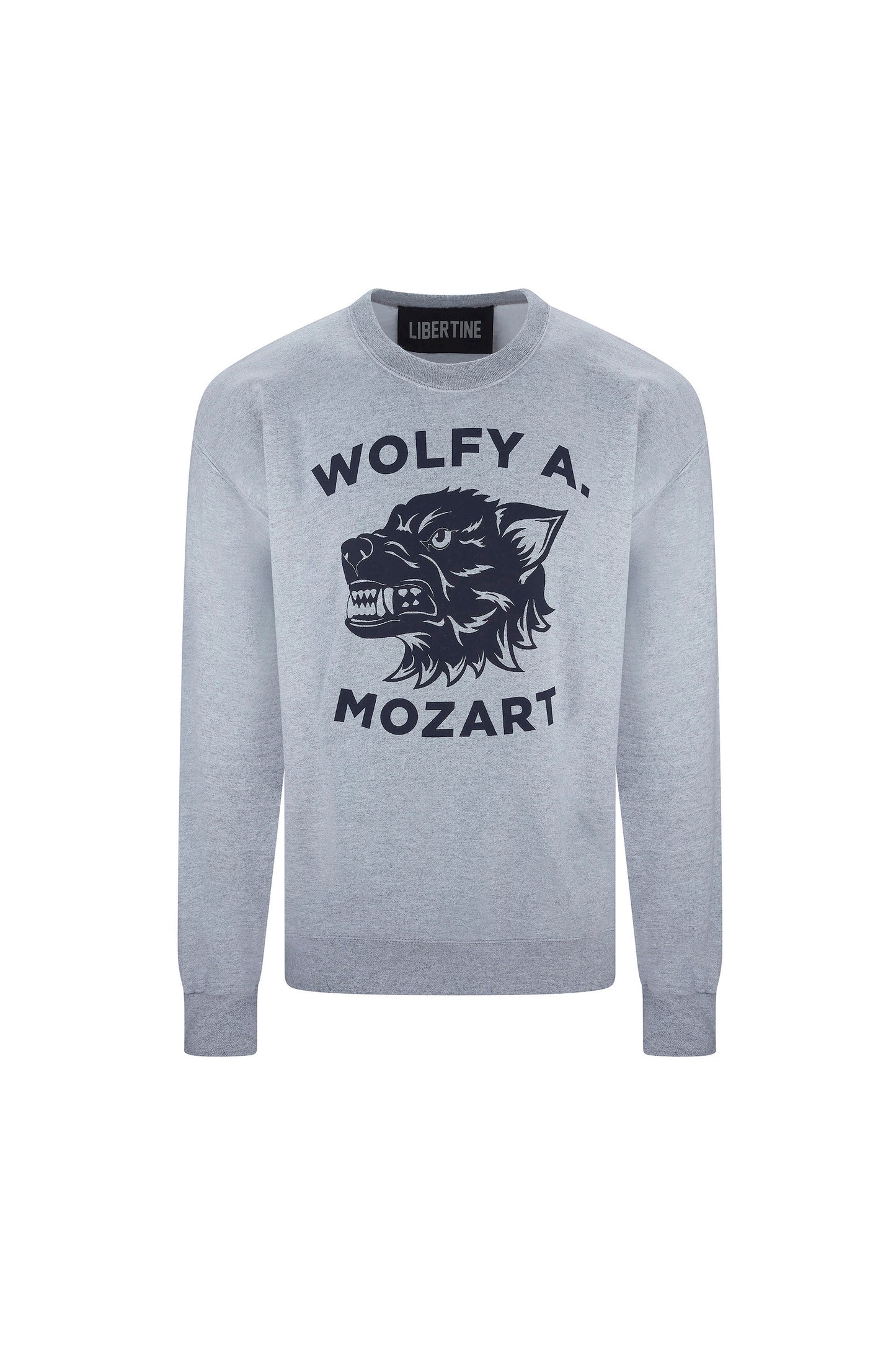 'WOLFY' CREWNECK SWEATSHIRT - - Libertine