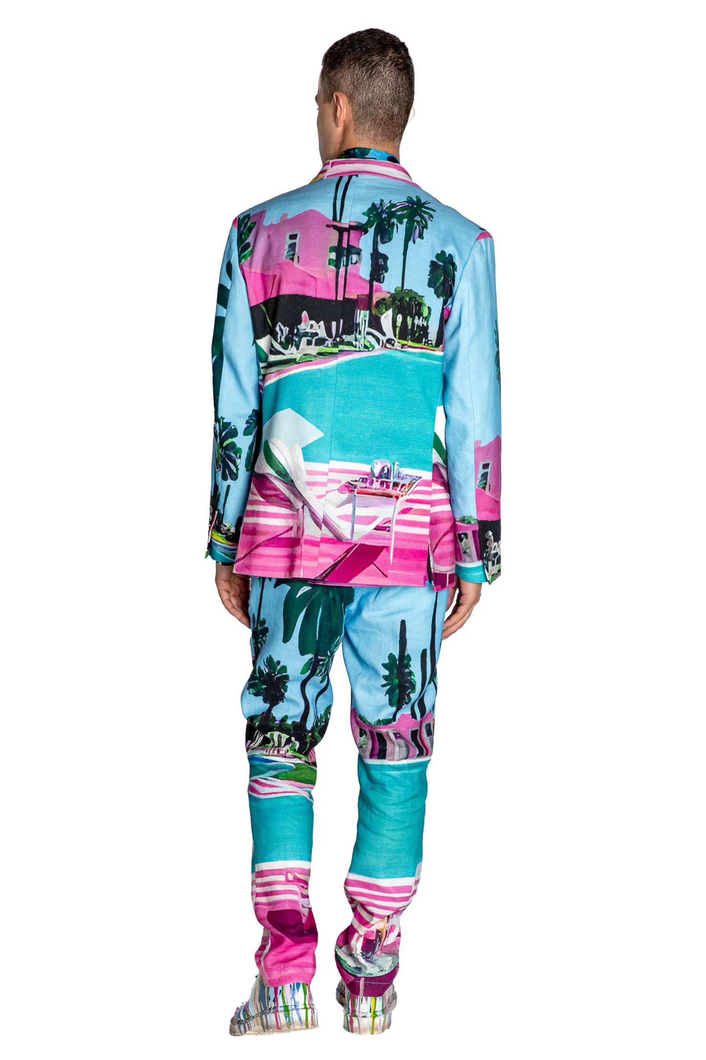 'POOLSIDE' DOUBLE BREASTED JACKET - - Libertine