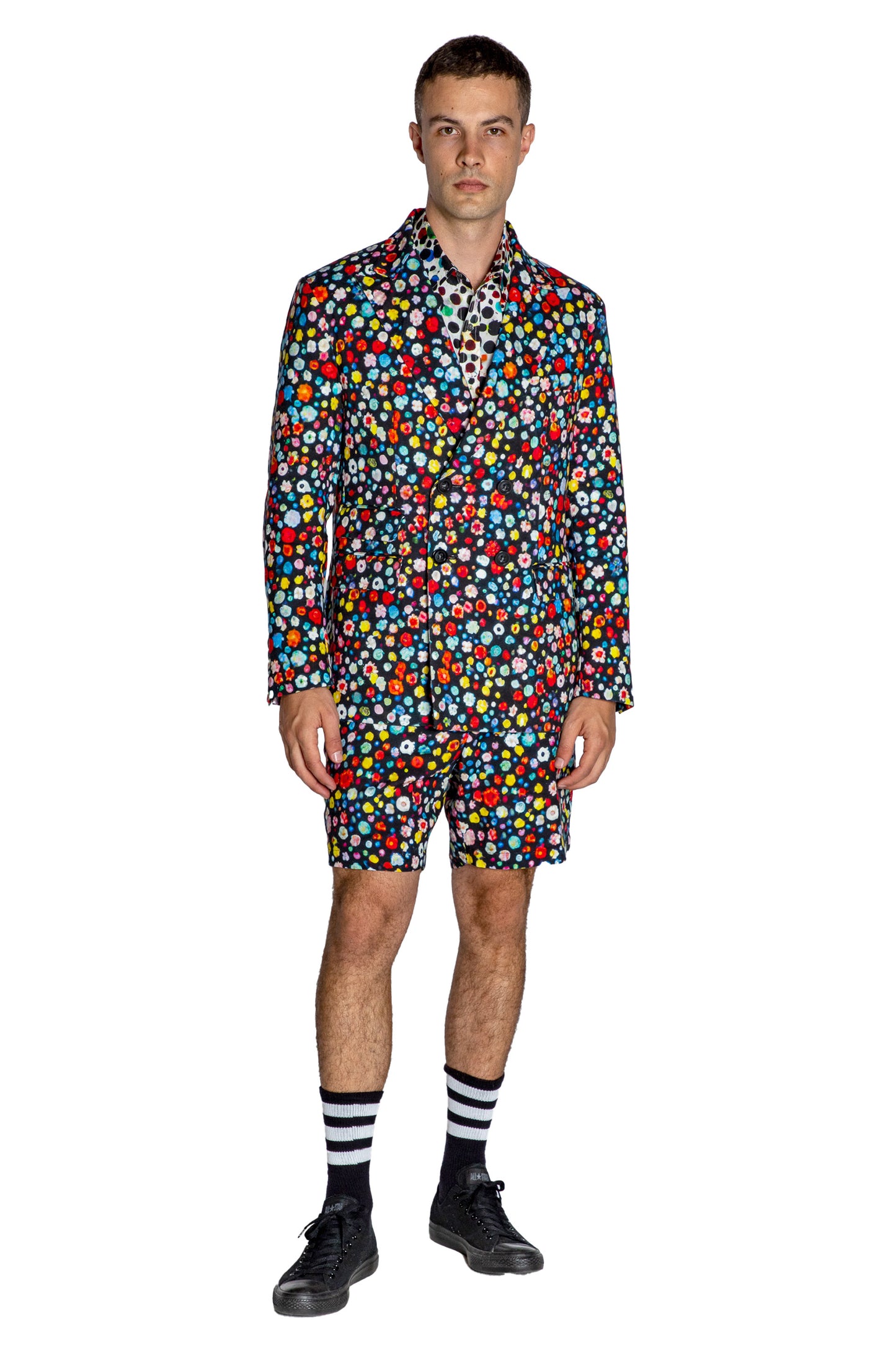 'FLOWER GEMS' DOUBLE BREASTED JACKET - - Libertine