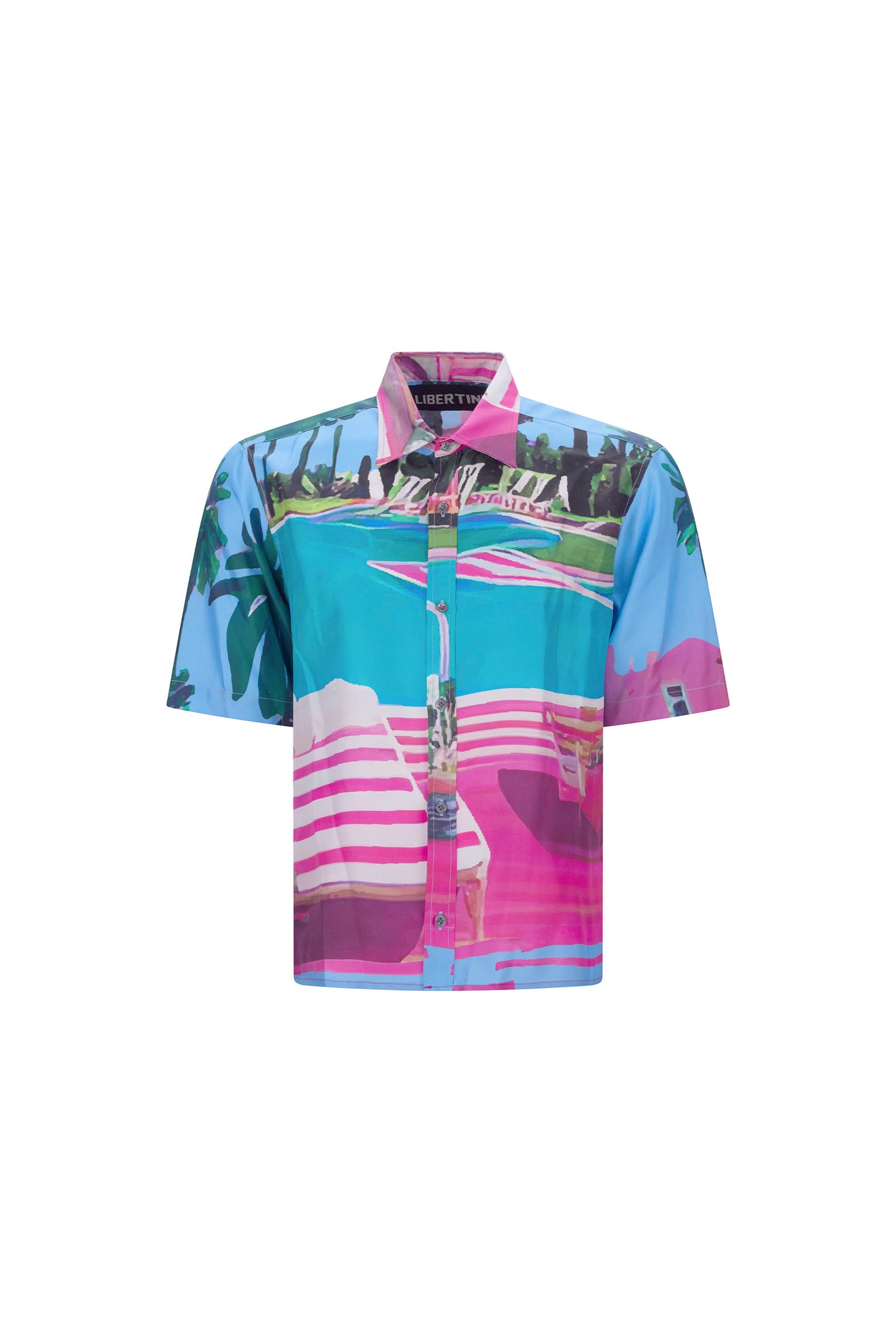 'POOLSIDE' SKATER SHIRT - - Libertine
