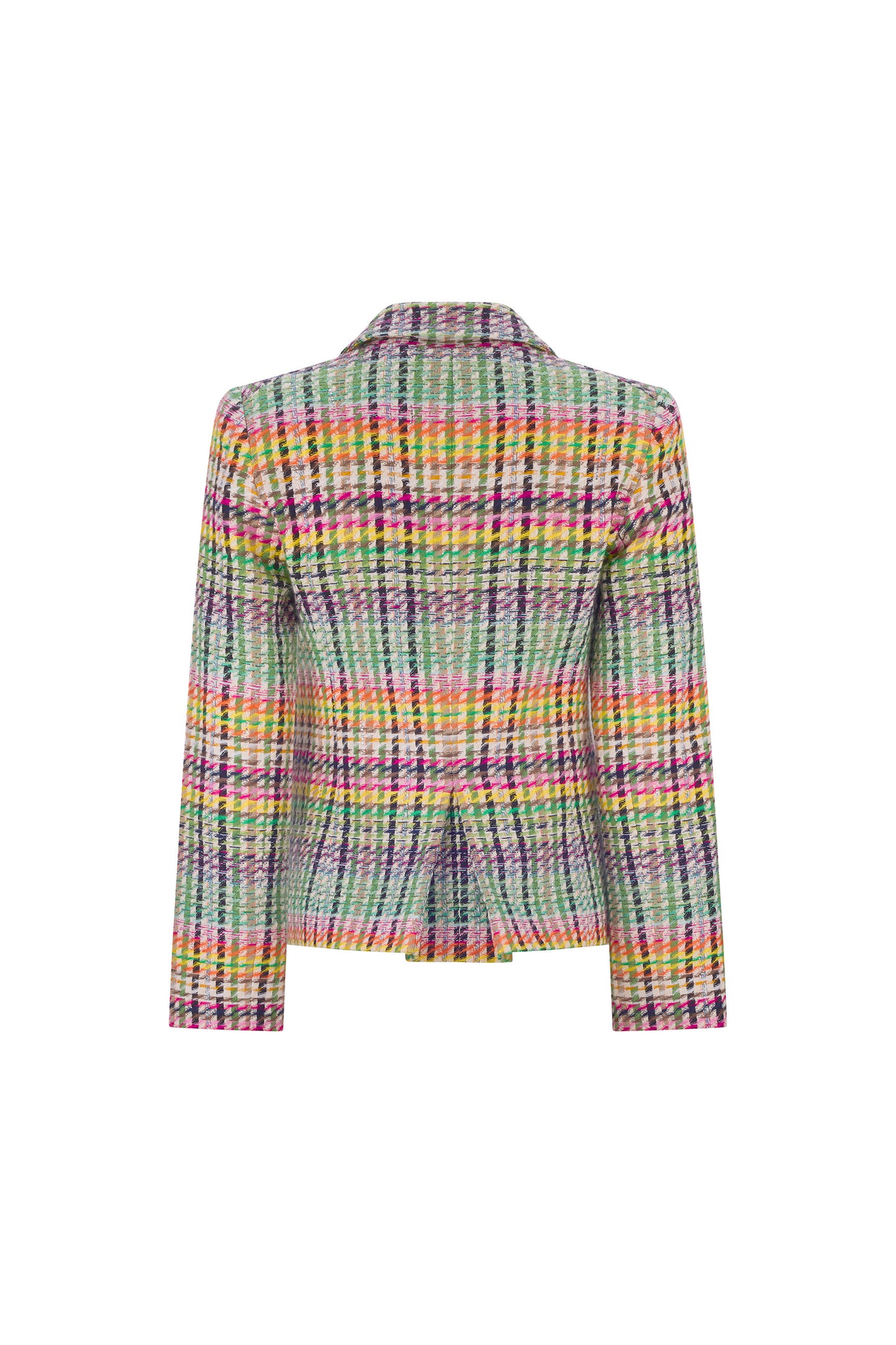 'SPRING TIME TWEED WITH CRYSTAL' L/S SHORT JACKET - - Libertine