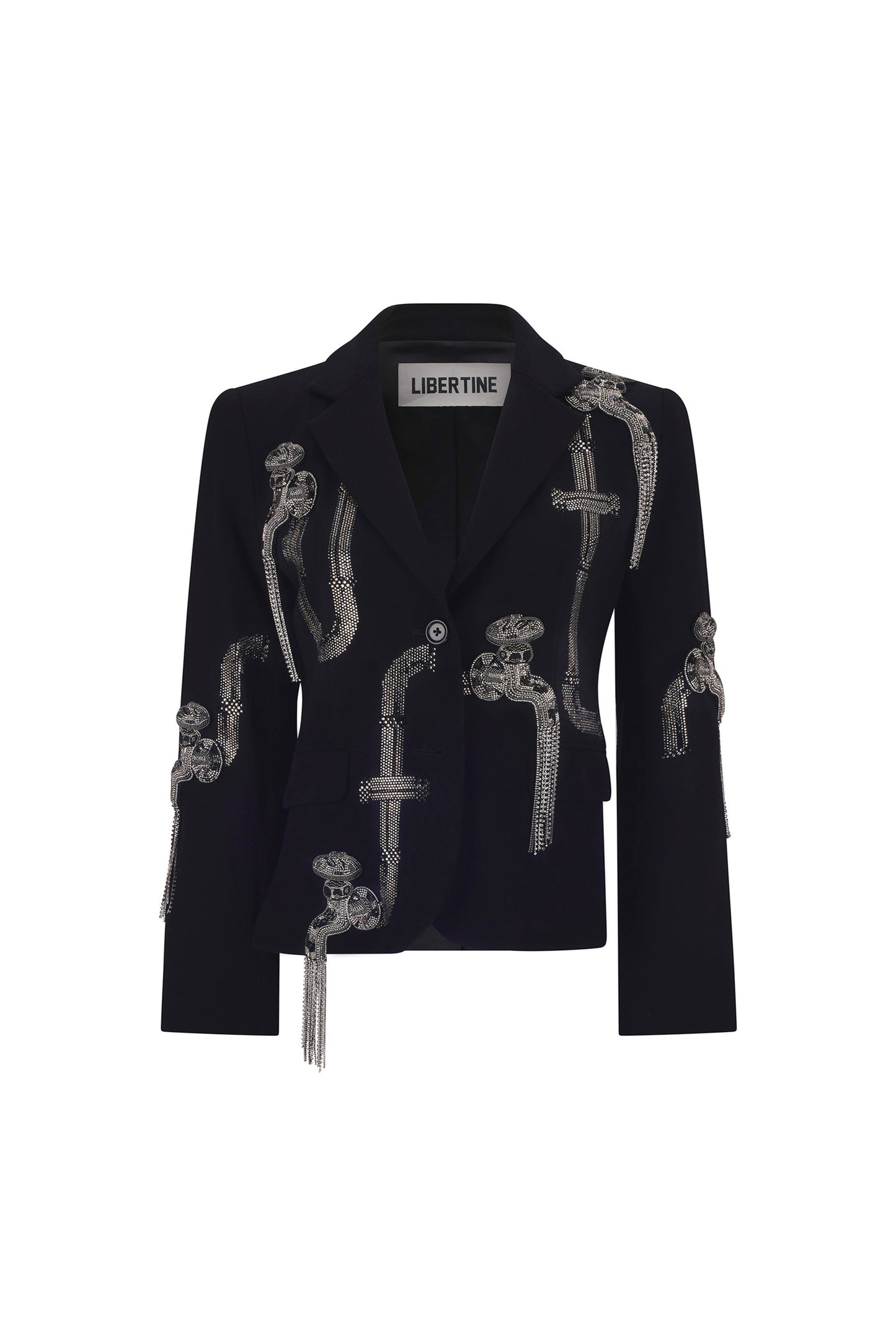 'PIPE DOWN' L/S SHORT BLAZER - - Libertine