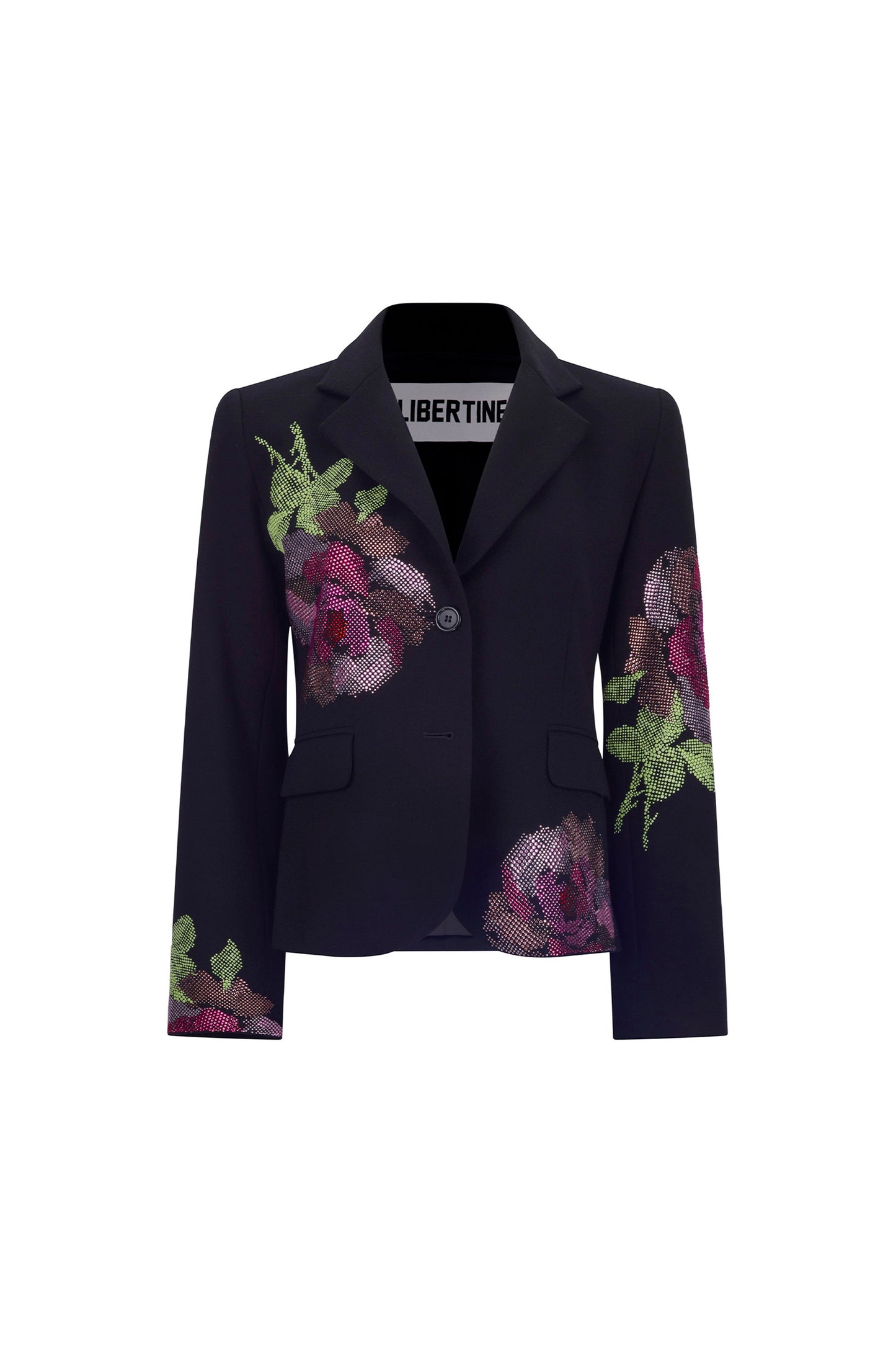 'AMERICAN BEAUTY' L/S SHORT BLAZER - - Libertine
