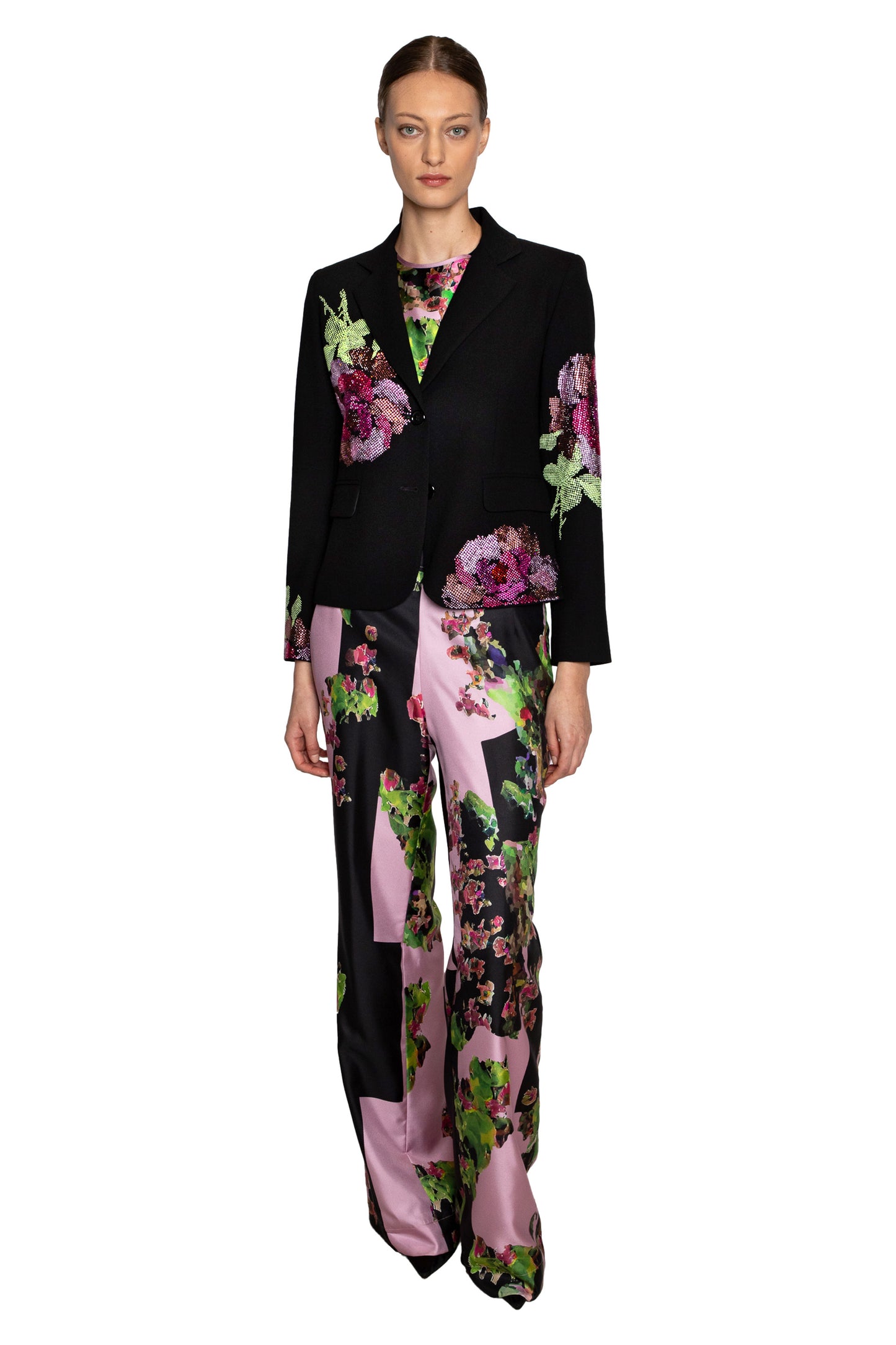 'AMERICAN BEAUTY' L/S SHORT BLAZER - - Libertine