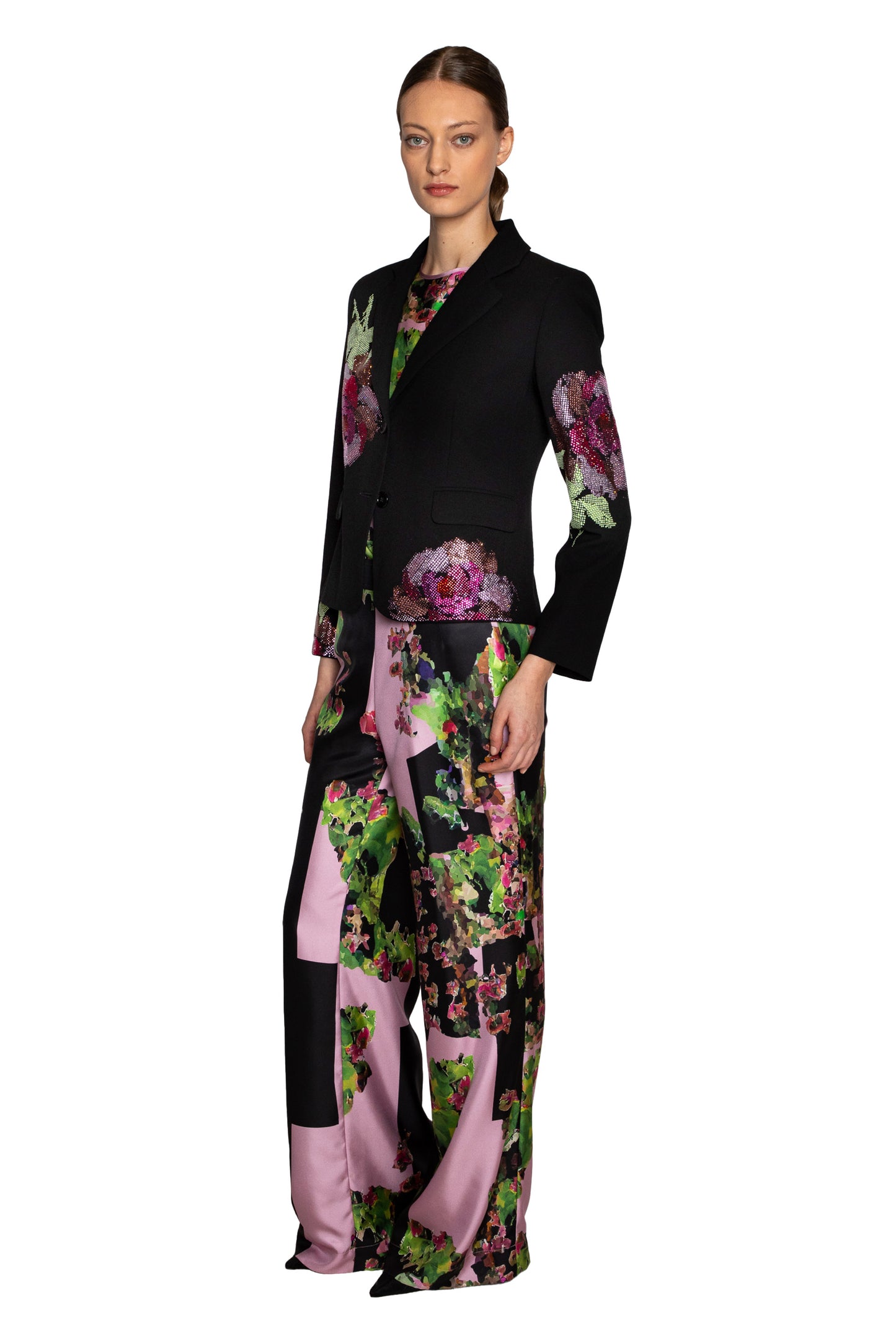 'AMERICAN BEAUTY' L/S SHORT BLAZER - - Libertine