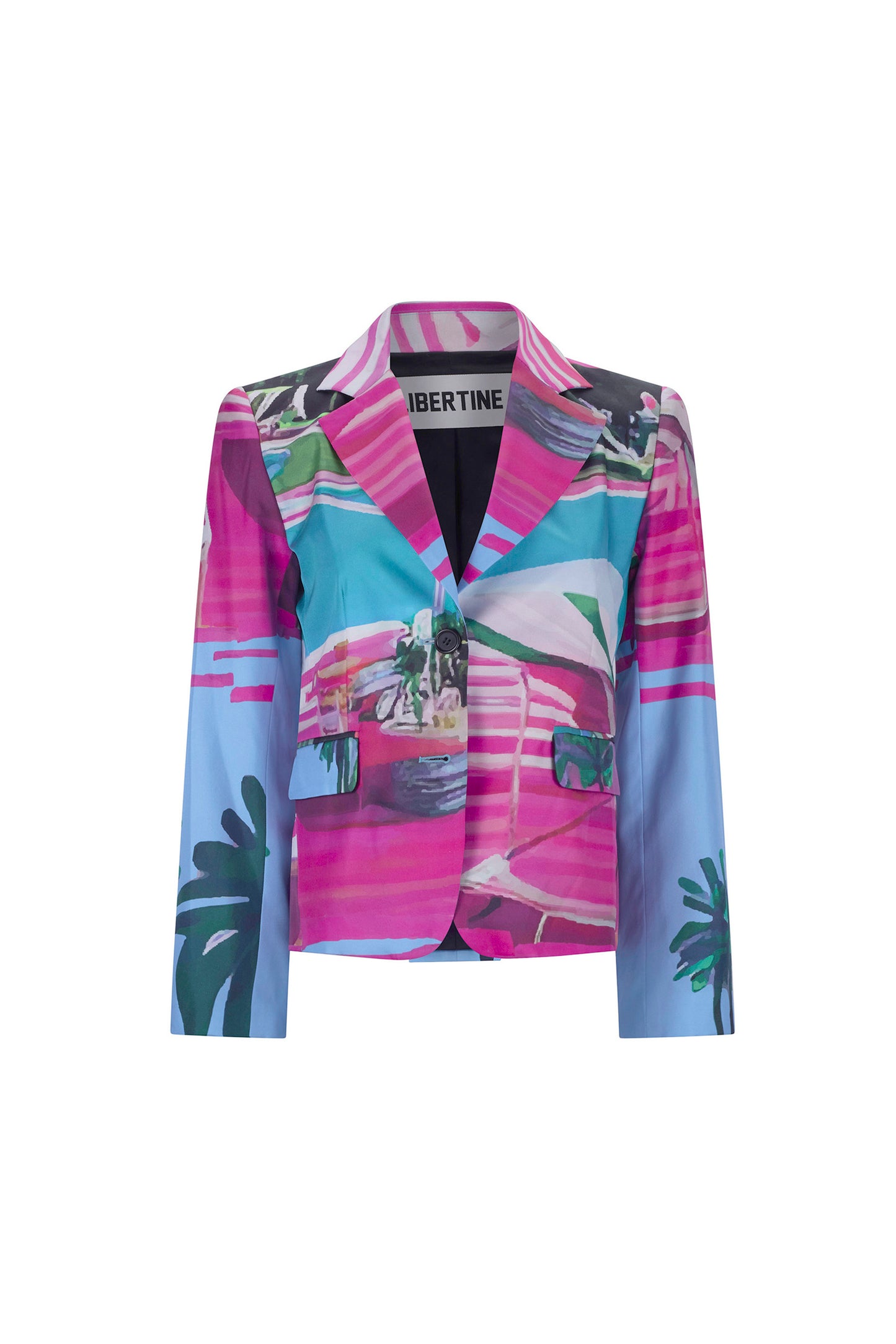 'POOLSIDE' L/S SHORT JACKET - - Libertine