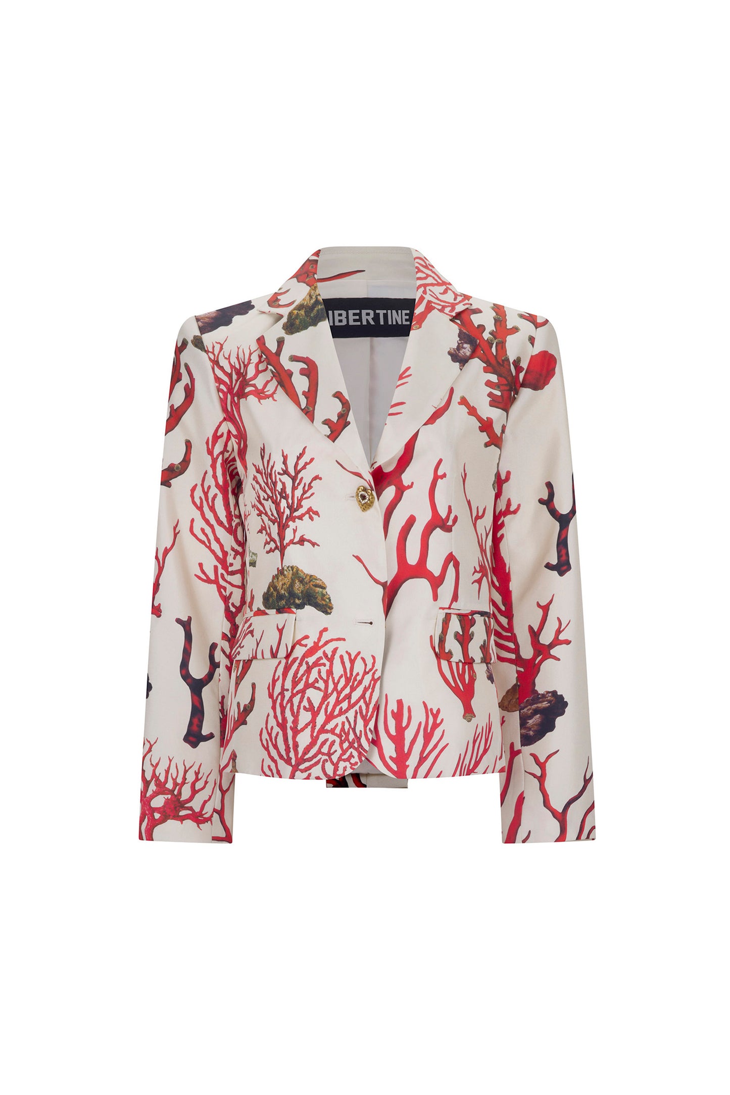'VENETIAN CORAL' L/S SHORT JACKET - - Libertine