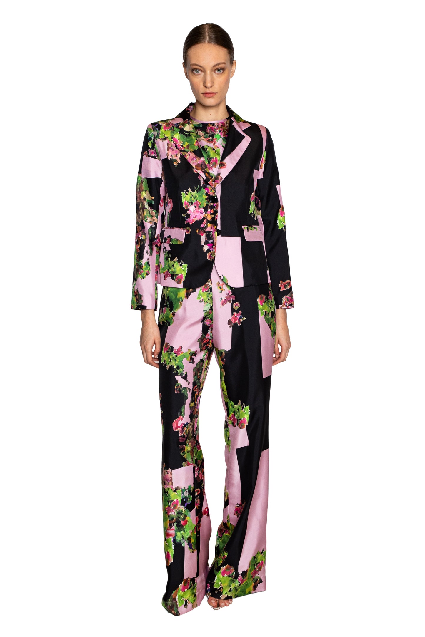 'PINK LONDON TERRACE' L/S SHORT JACKET - - Libertine