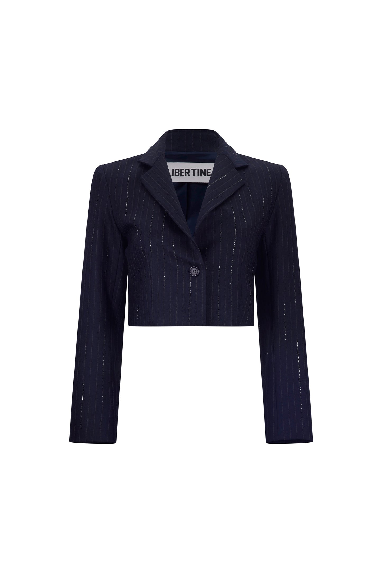 'CRYSTAL PINSTRIPE' MARGARET JACKET - - Libertine