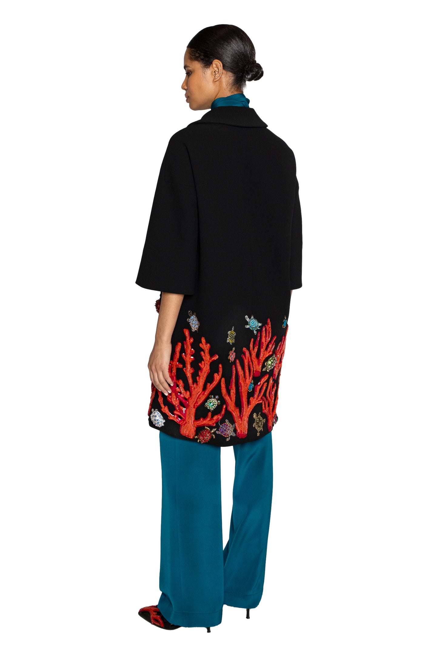 'VENETIAN REEF' PATCH POCKET COAT - - Libertine