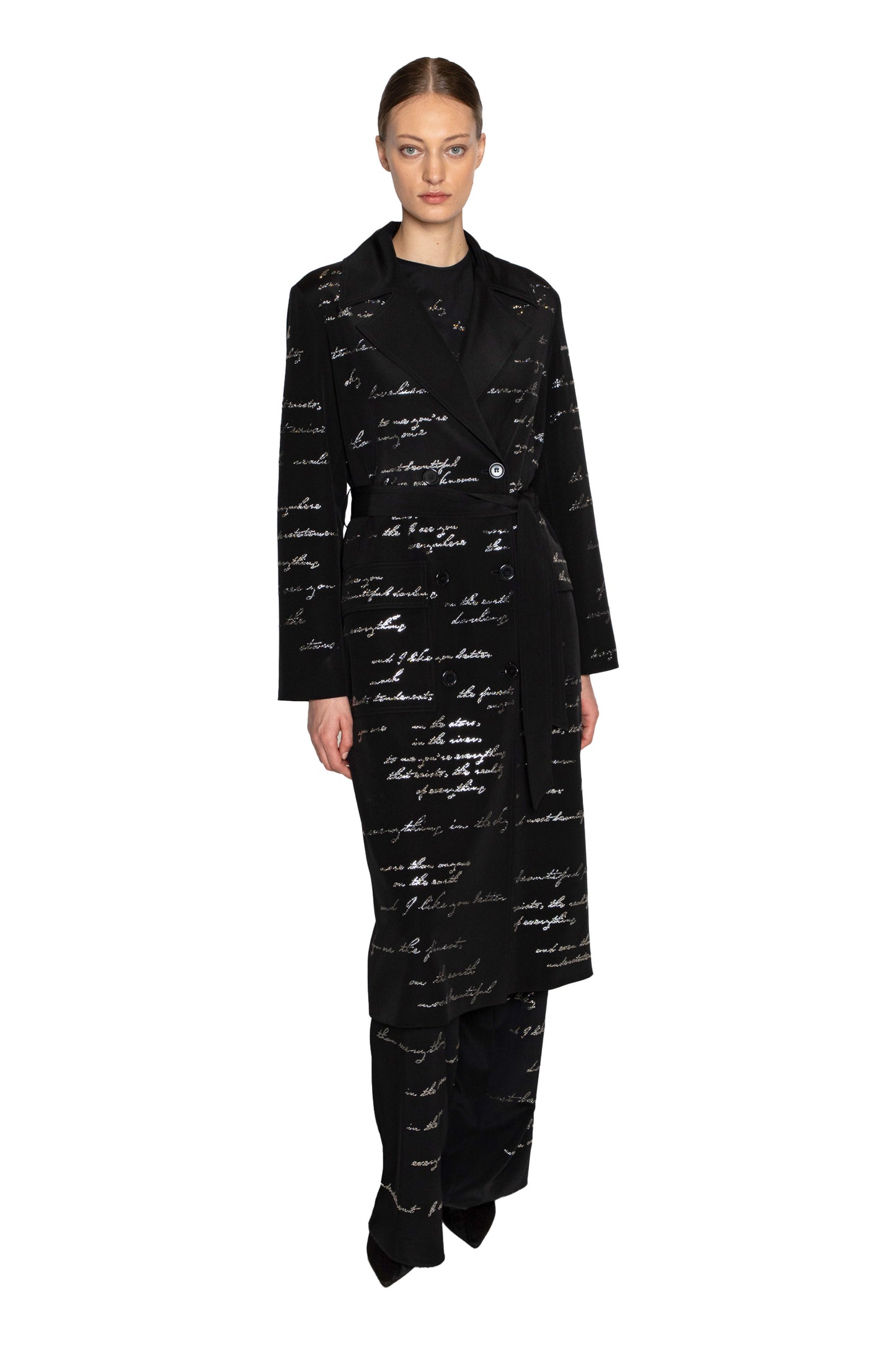 'BODY LANGUAGE' LONG TRENCH COAT - - Libertine