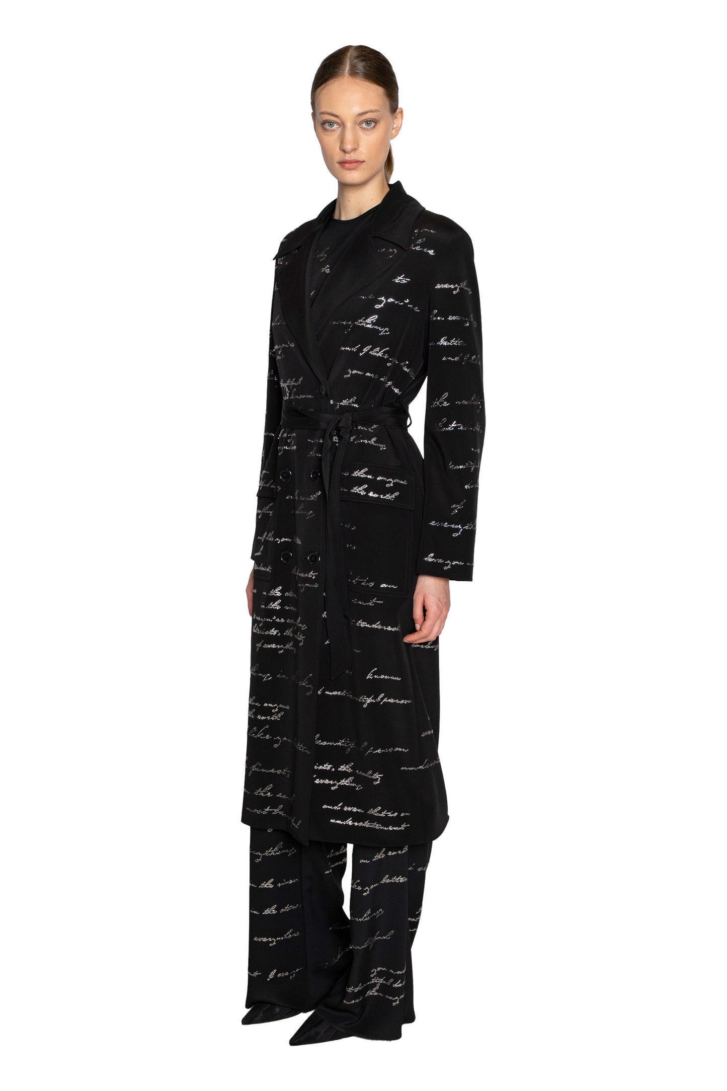 'BODY LANGUAGE' LONG TRENCH COAT - - Libertine