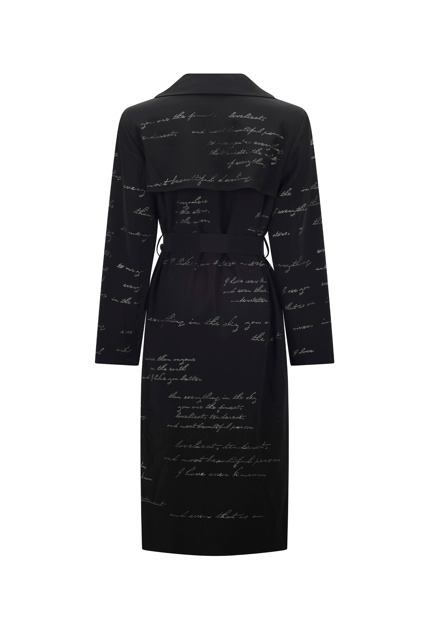 'BODY LANGUAGE' LONG TRENCH COAT - - Libertine