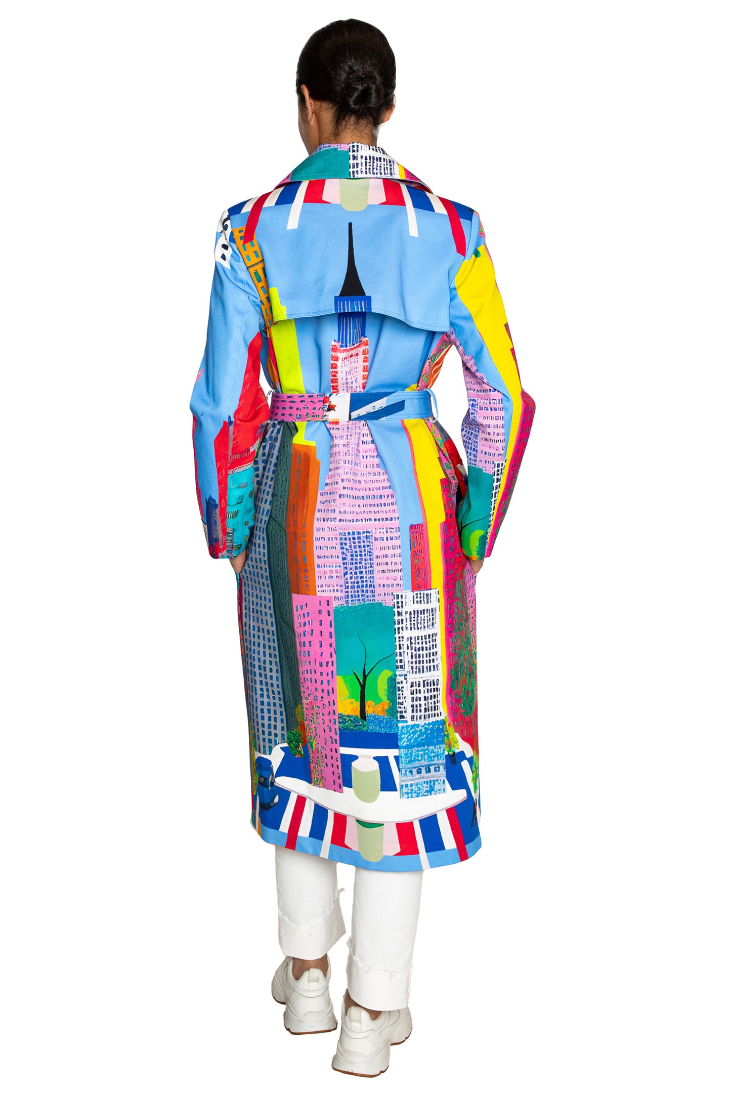 'NYC' LONG TRENCH COAT - - Libertine