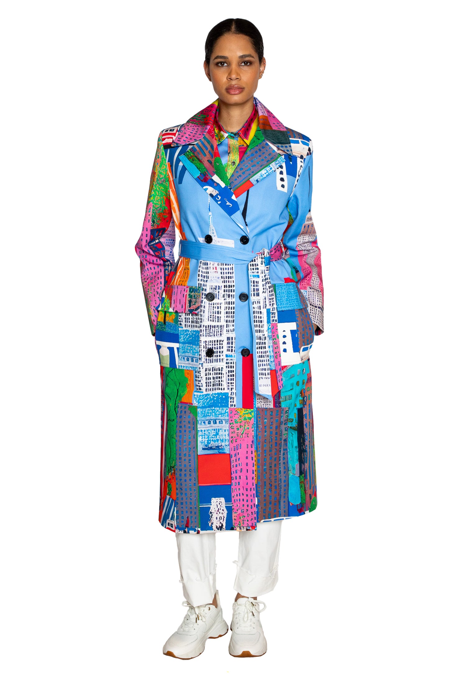 'NYC' LONG TRENCH COAT - - Libertine