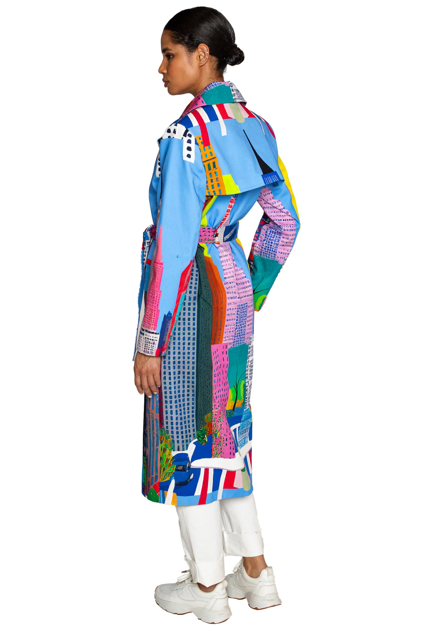 'NYC' LONG TRENCH COAT - - Libertine