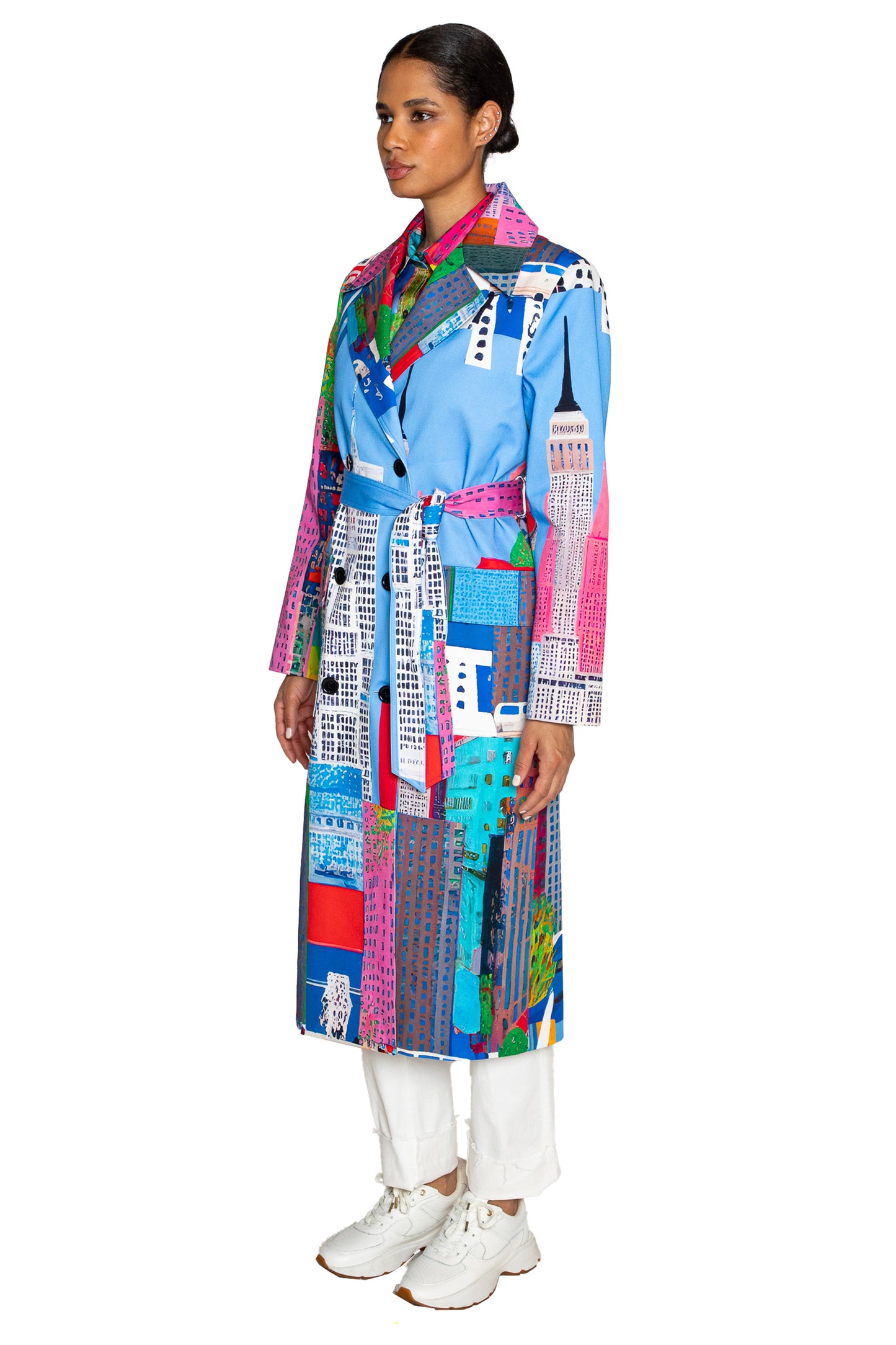 'NYC' LONG TRENCH COAT - - Libertine