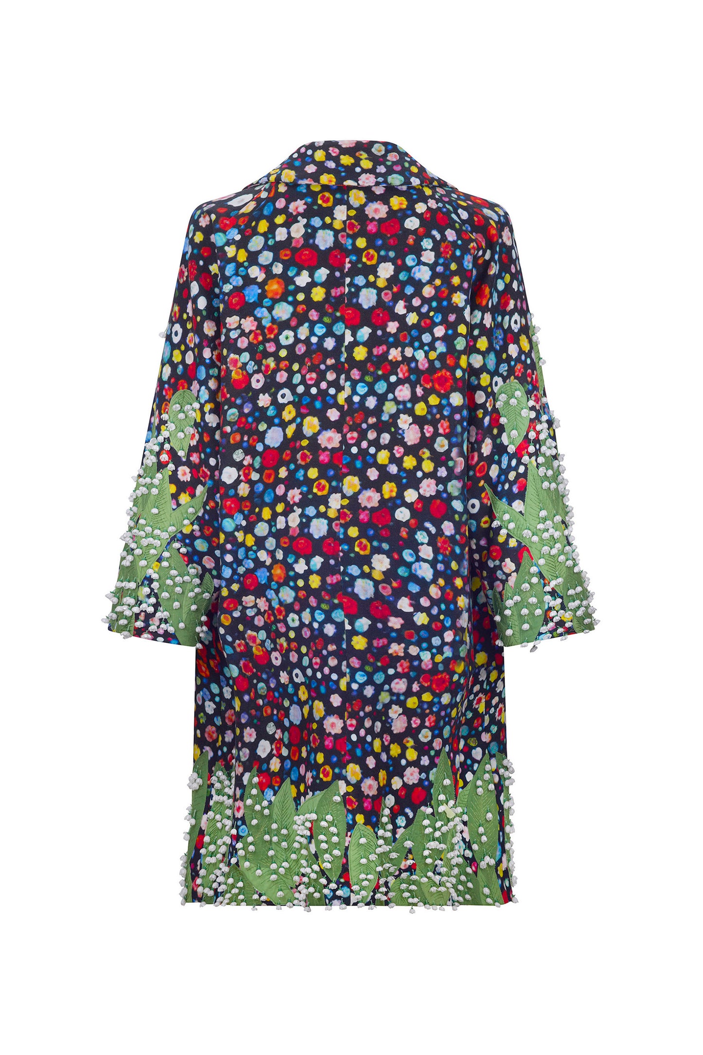 'SPRING LEAVES' L/S OVERSIZED COAT - - Libertine