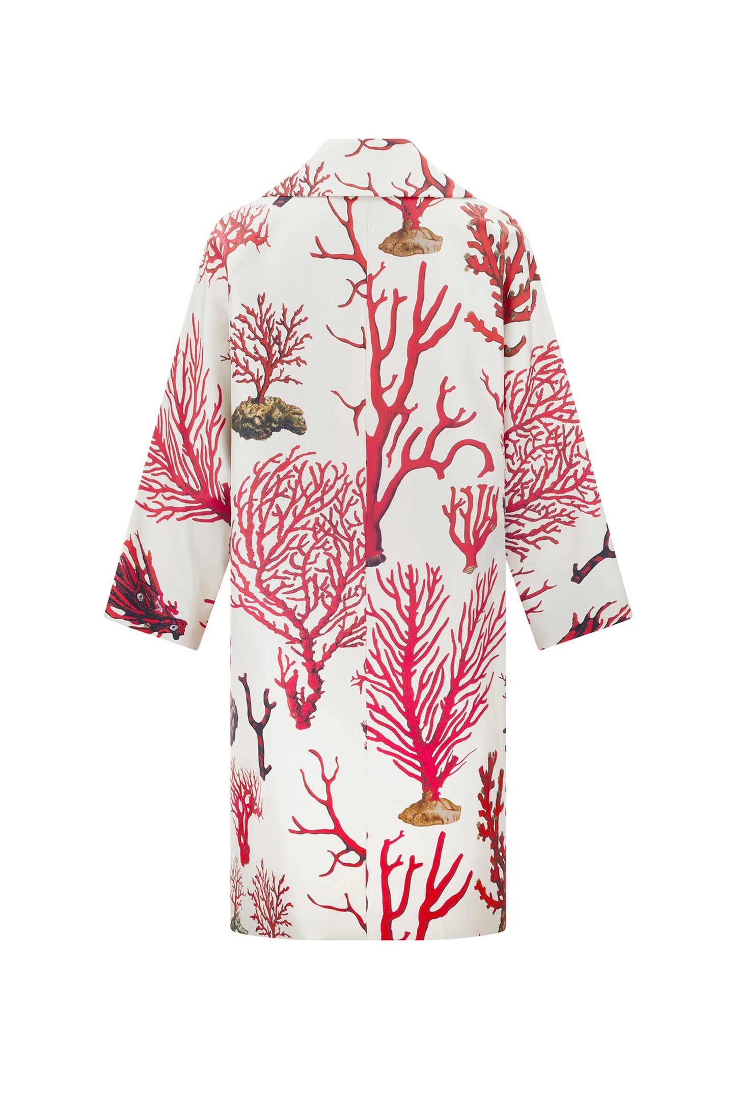 'VENETIAN CORAL' L/S OVERSIZED COAT - - Libertine