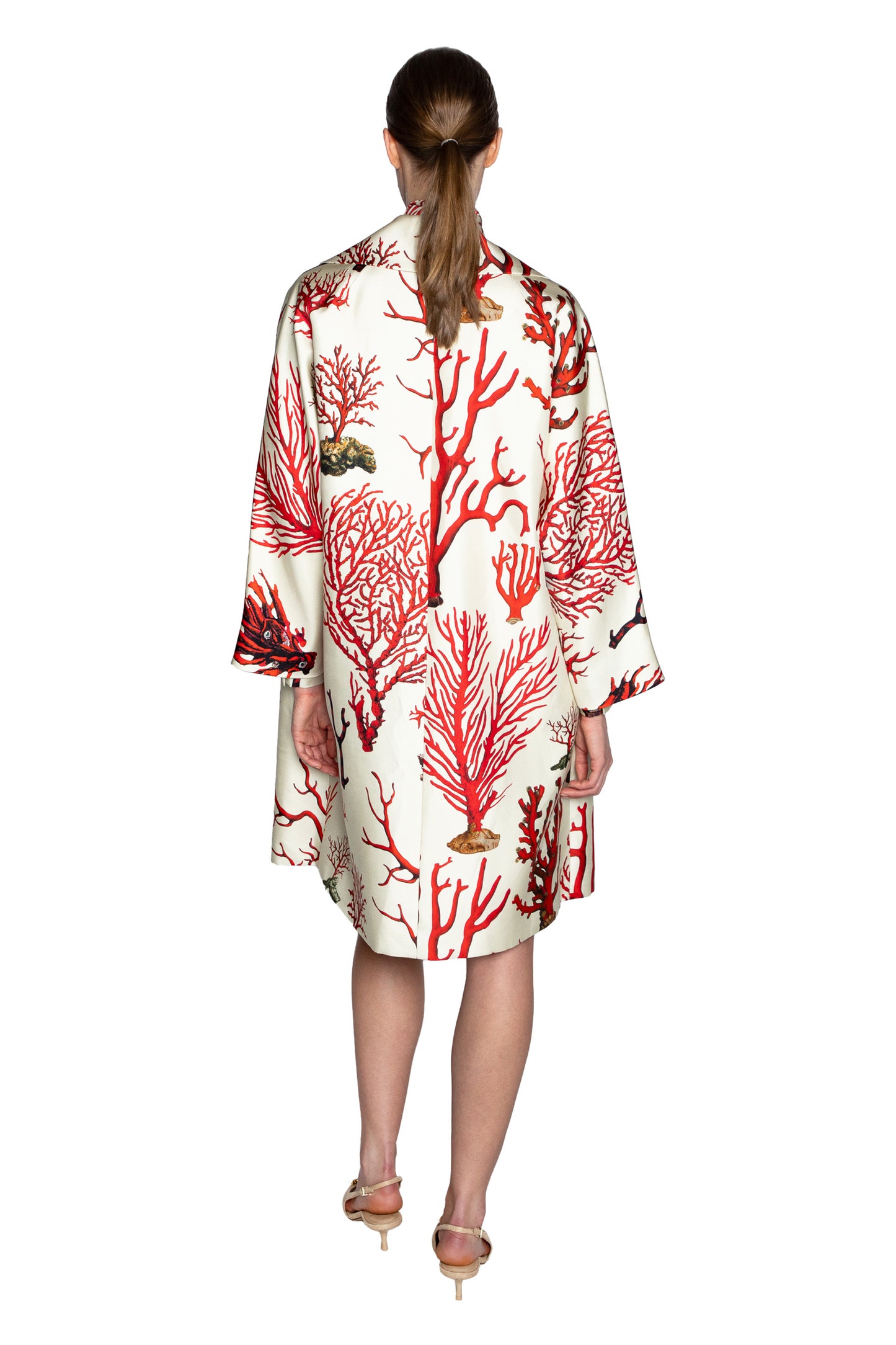 'VENETIAN CORAL' L/S OVERSIZED COAT - - Libertine