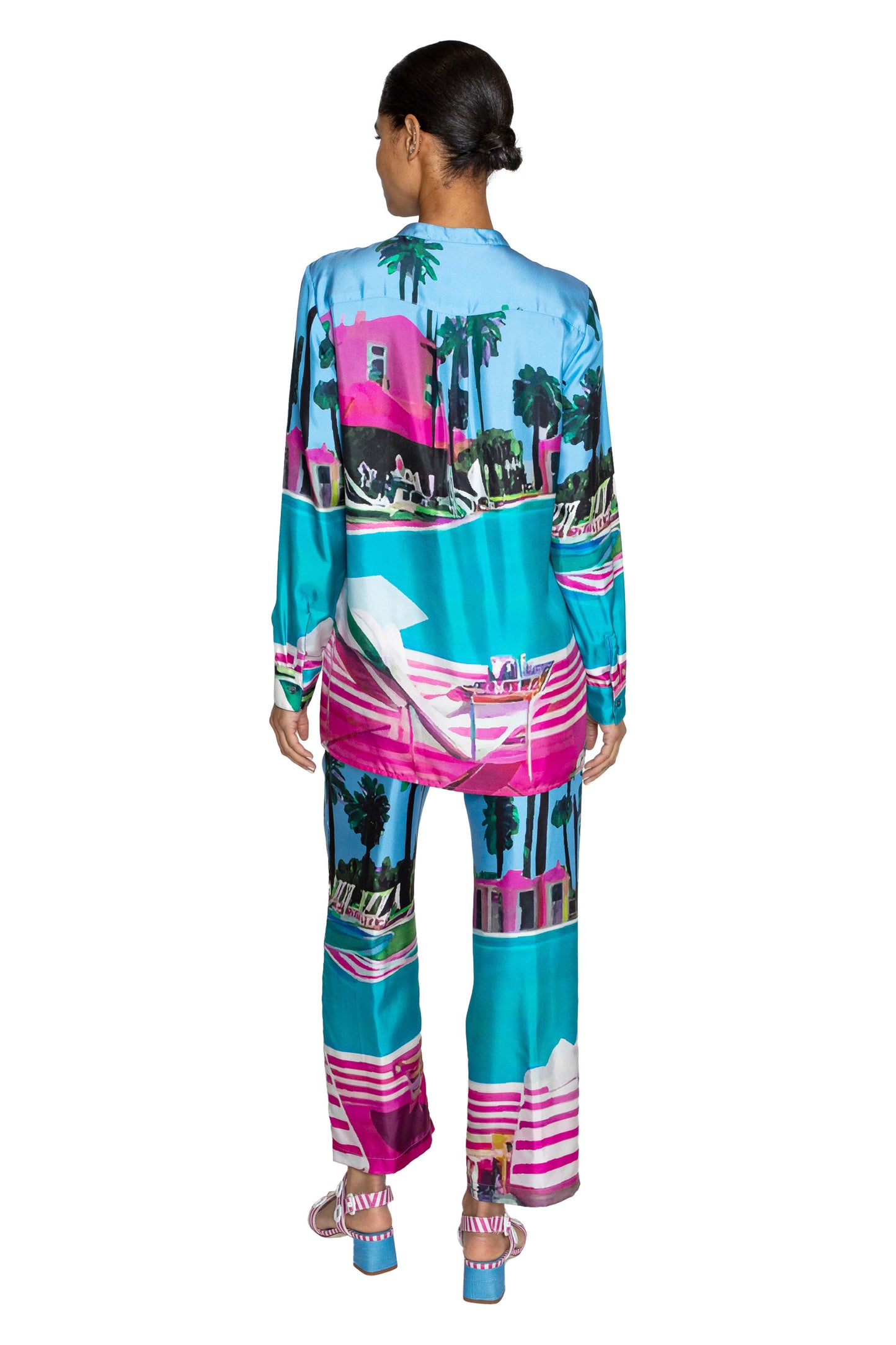 'POOLSIDE' PAJAMA PANT - - Libertine