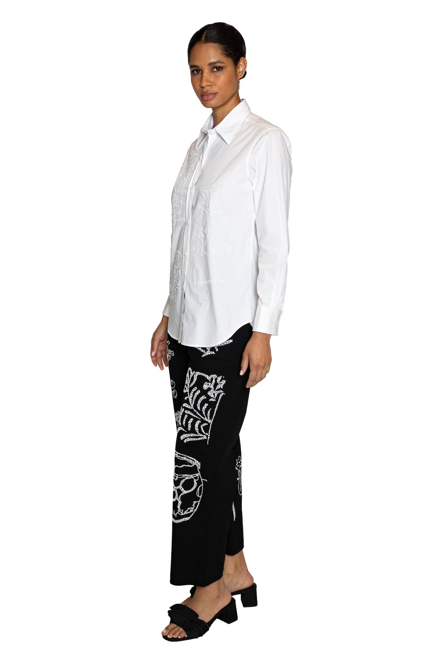 'STILL LIFE CRYSTAL' NEW CLASSIC SHIRT - - Libertine