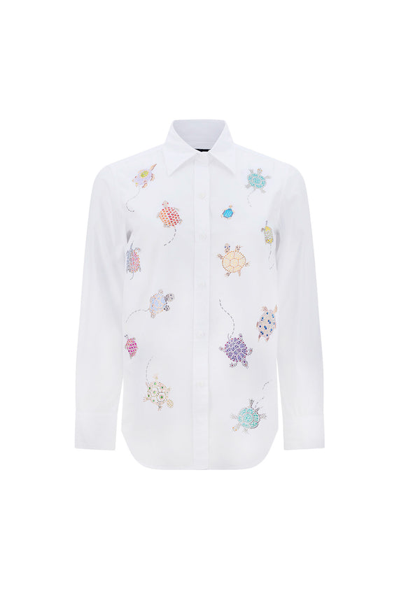 'TURTLE TIME' NEW CLASSIC SHIRT - - Libertine - Main image