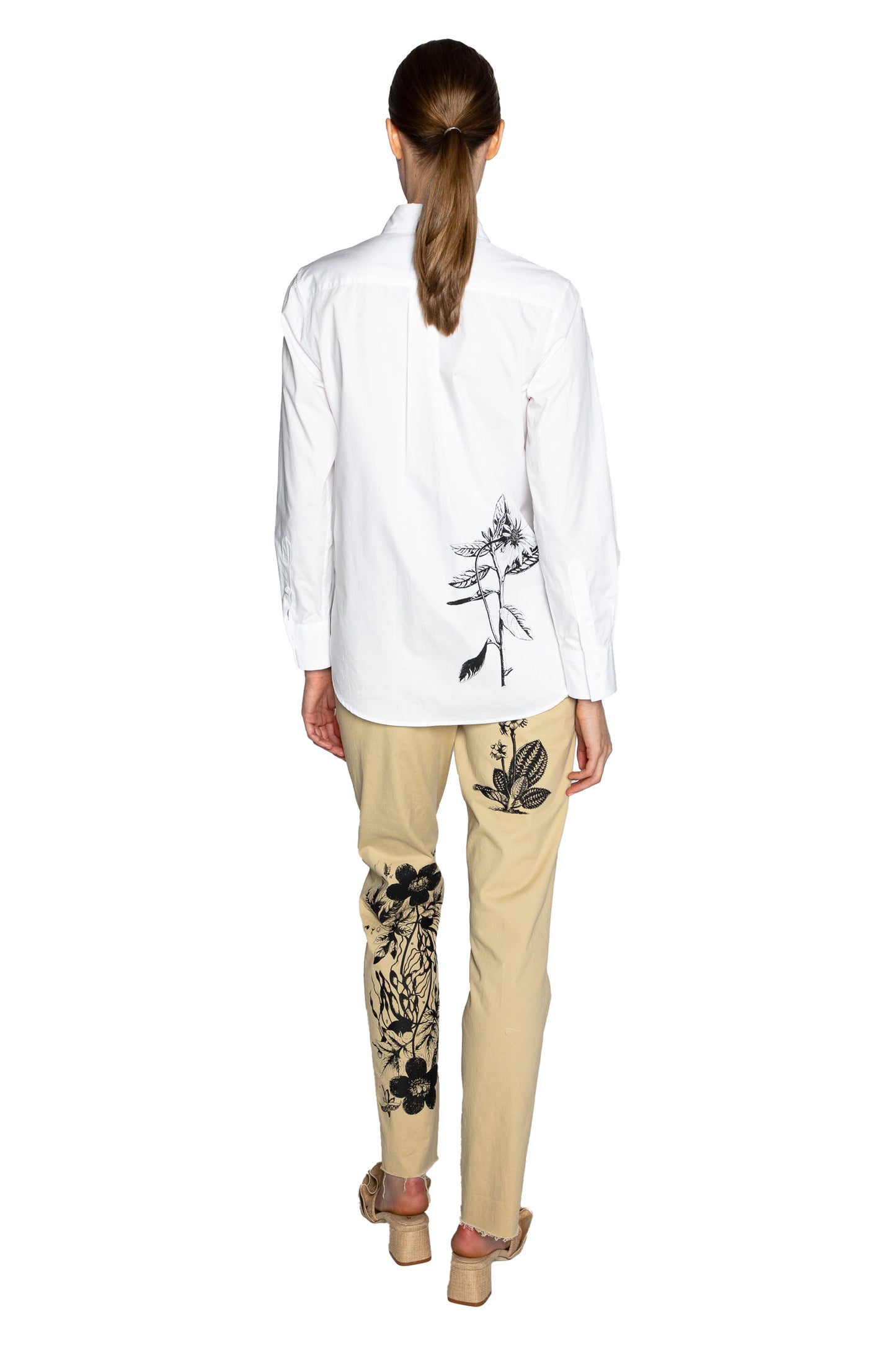 'GOTH BOTANICAL' NEW CLASSIC SHIRT - - Libertine