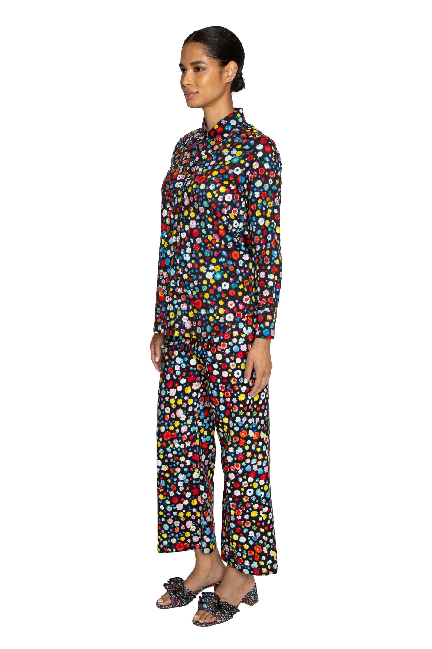 'FLOWER GEMS' NEW CLASSIC SHIRT - - Libertine